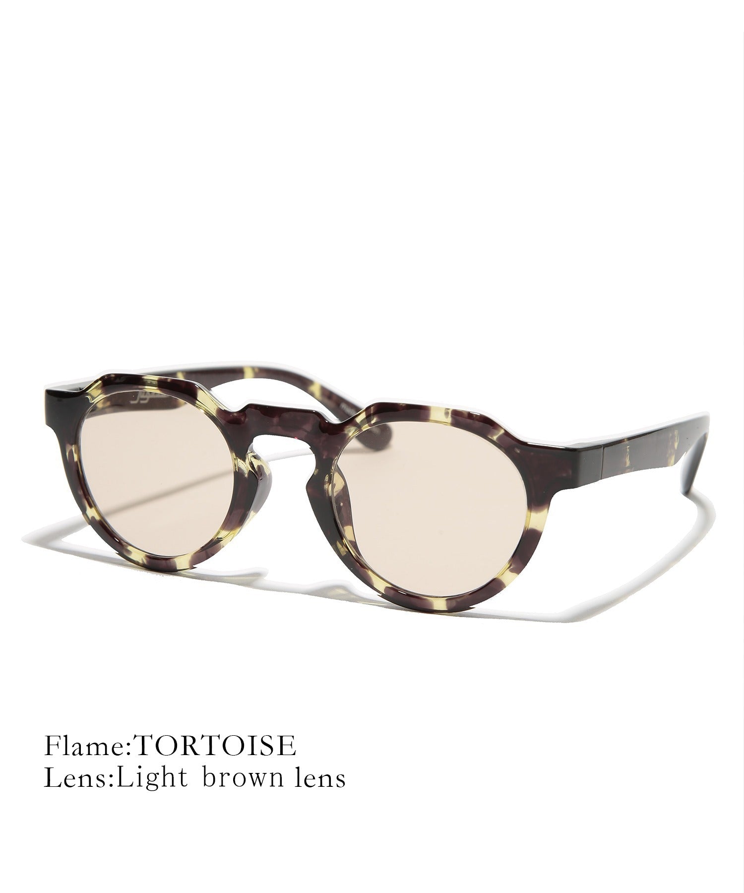 ジュガードフォーティーン jugaad14 HORIZON CLEAR tortoise brown (ブラウン系3) ブラウン系3