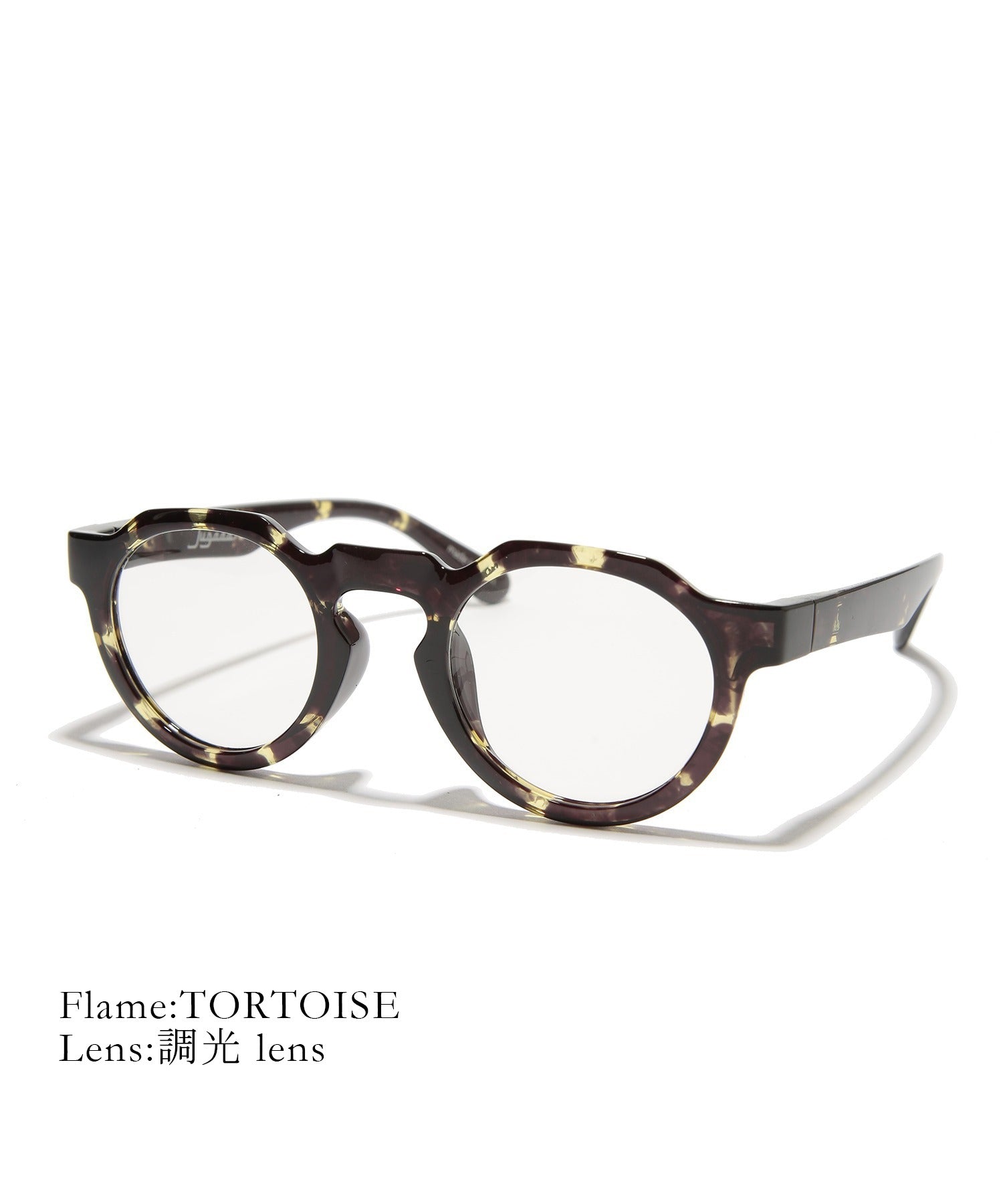 ジュガードフォーティーン jugaad14 HORIZON CLEAR tortoise brown (ブラウン系5) ブラウン系5