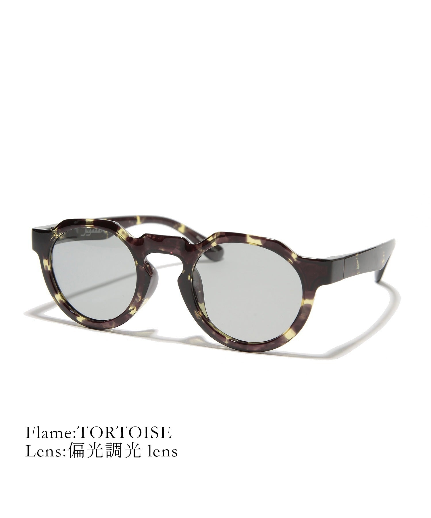 ジュガードフォーティーン jugaad14 HORIZON CLEAR tortoise brown (ブラウン系7) ブラウン系7