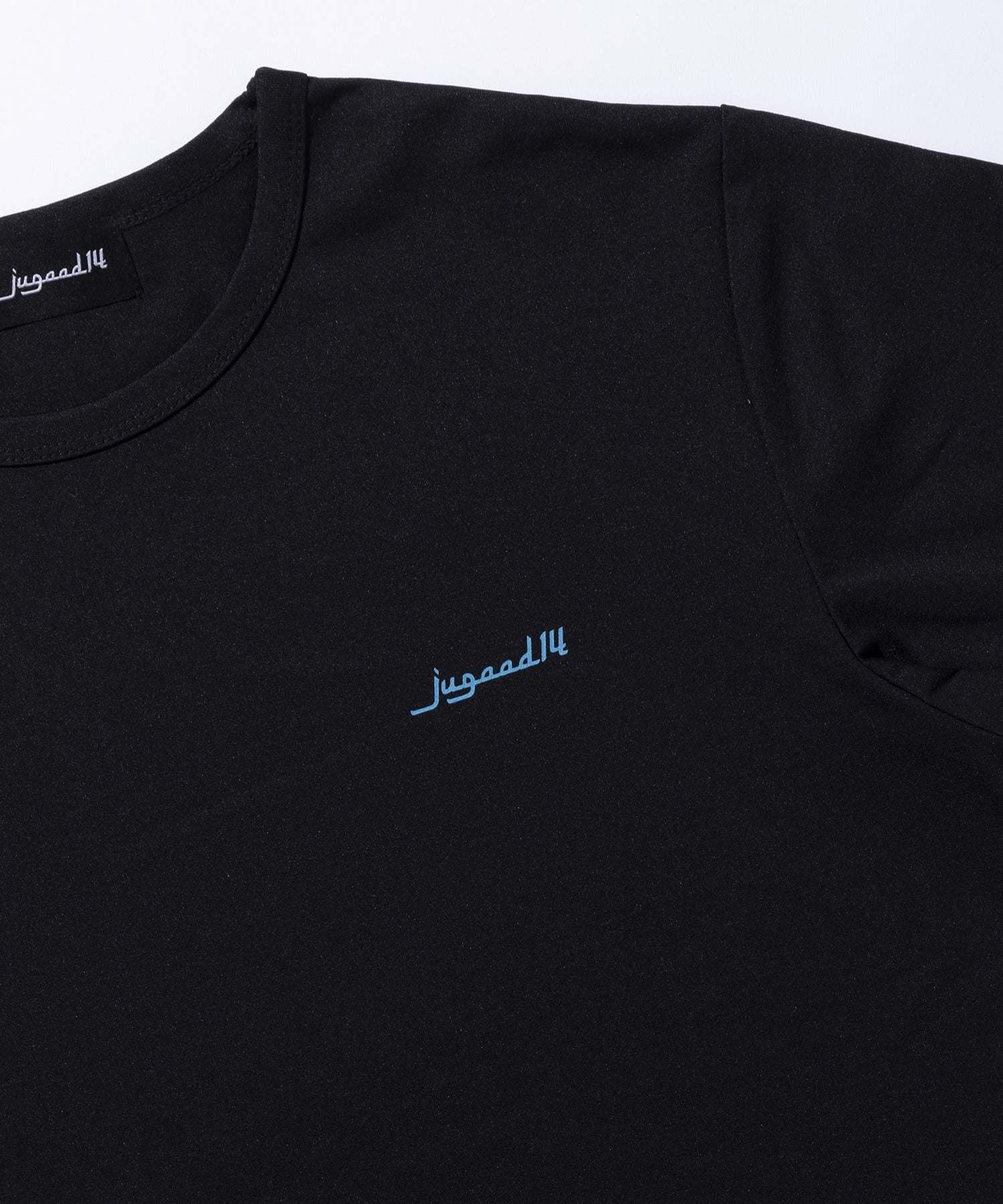 ジュガードフォーティーン jugaad14 【jugaad14 / ジュガードフォーティーン】Wave Tee Healthy Fit Tシャツ 半袖 ワンポイント ロゴ (ブラック系その他5) ブラック系その他5