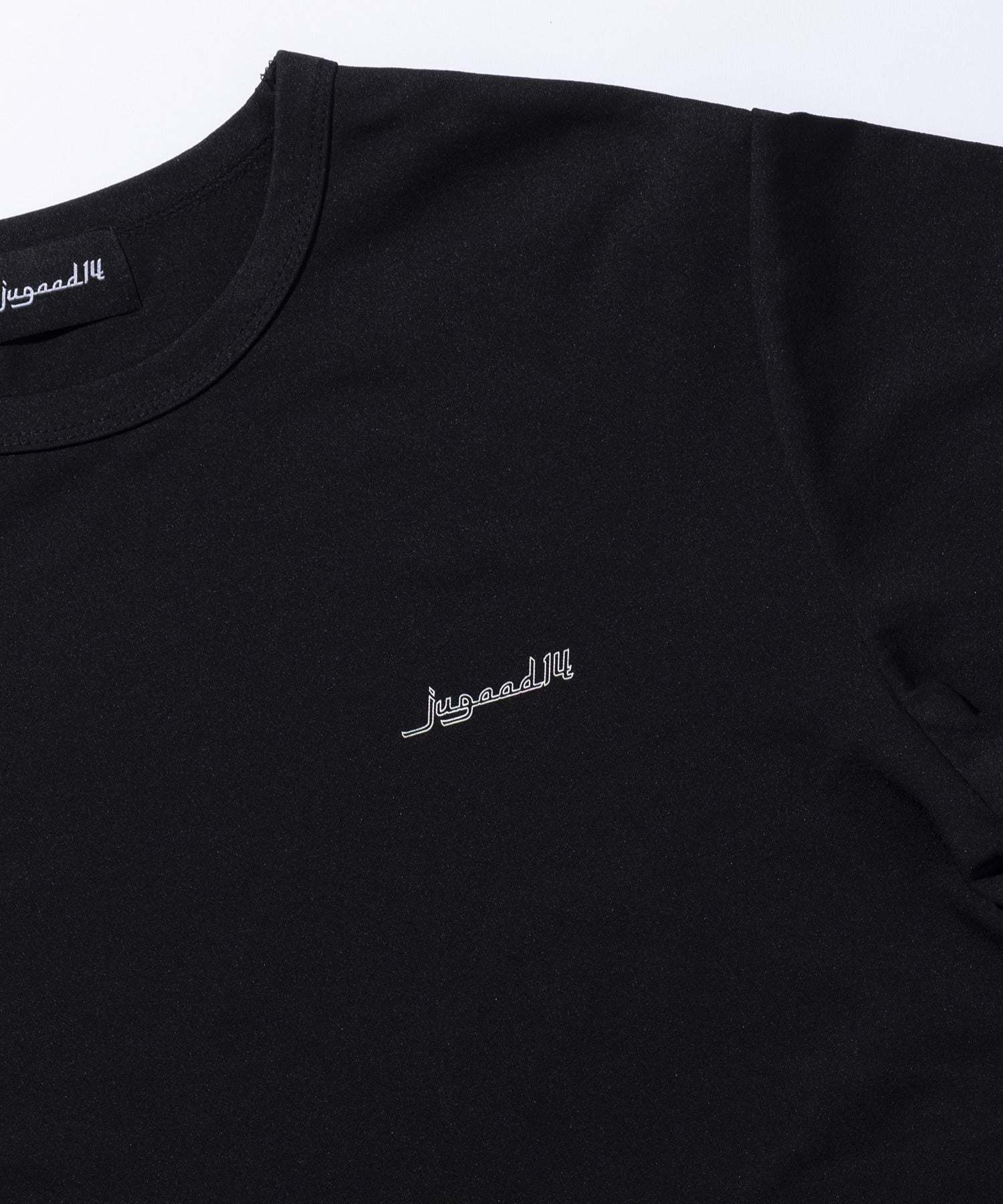 ジュガードフォーティーン jugaad14 【jugaad14 / ジュガードフォーティーン】Wave Tee Healthy Fit Tシャツ 半袖 ワンポイント ロゴ (ブラック系その他2) ブラック系その他2