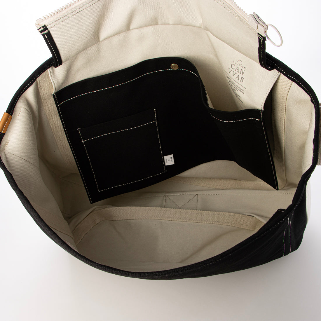 メゾンキャンバス MAISON CANVVAS M1011 MAISON CVS SHOULDER L (ブラック) ブラック