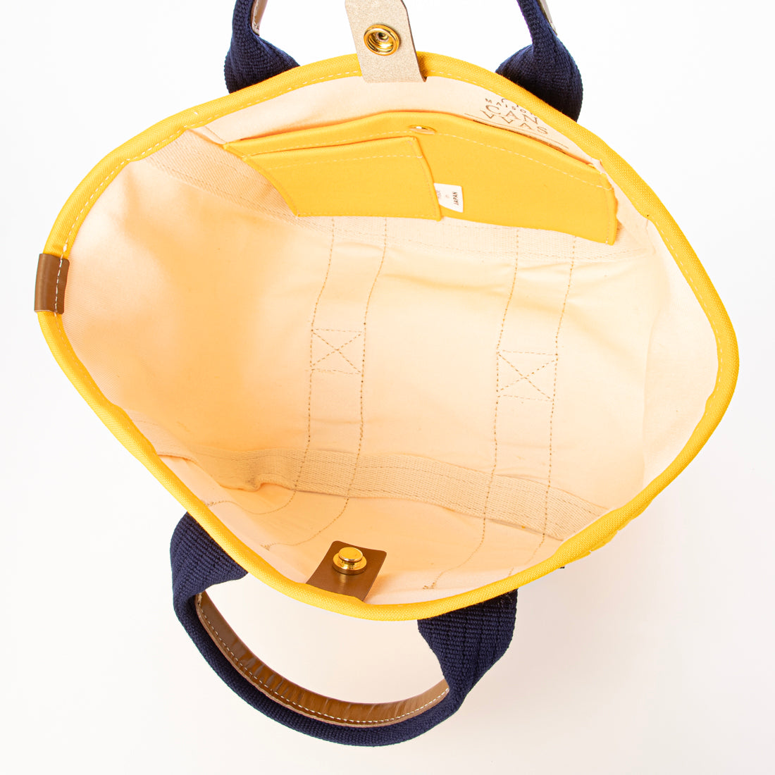 メゾンキャンバス MAISON CANVVAS M1008 MAISON CANVVAS TOTE SS (イエロー) イエロー