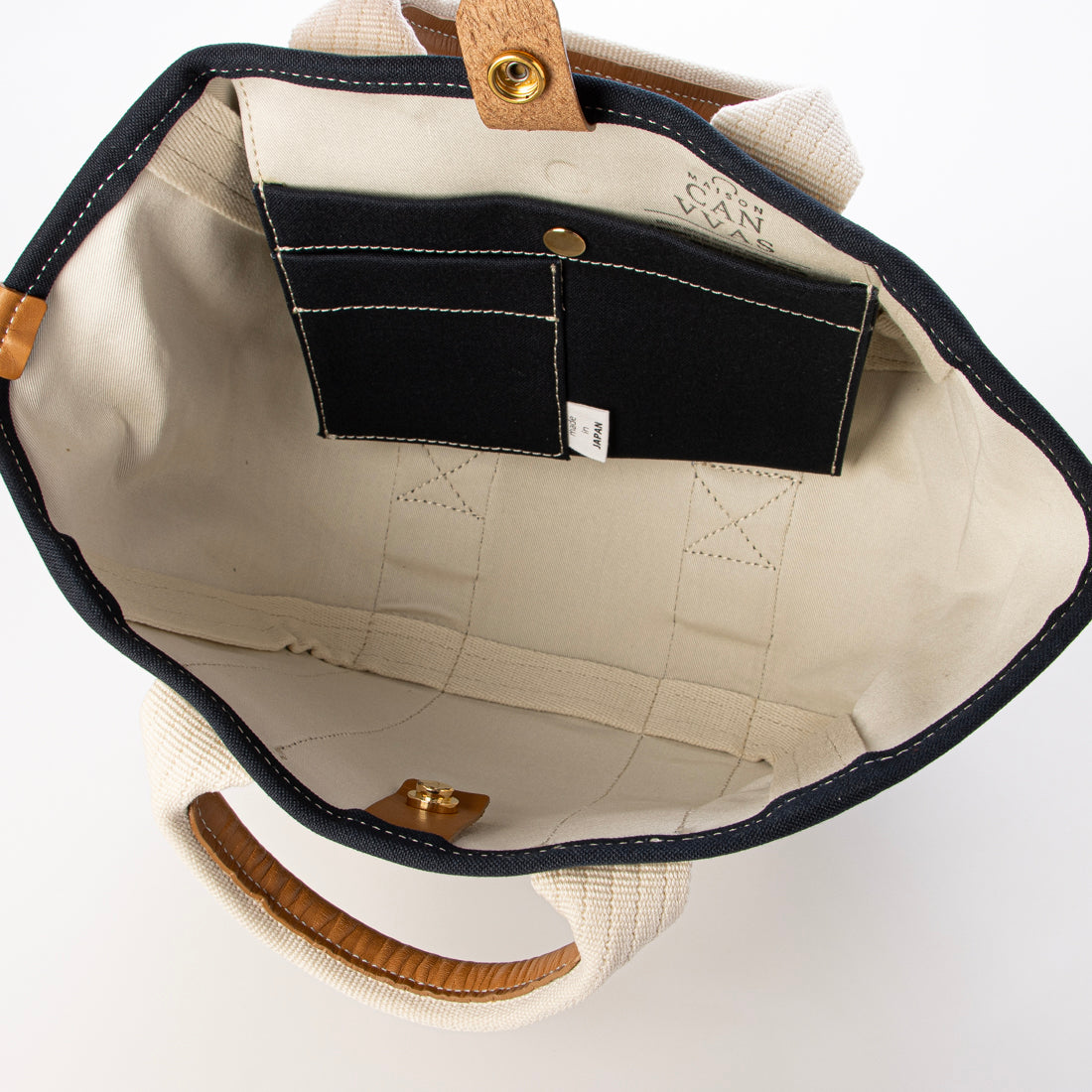 メゾンキャンバス MAISON CANVVAS M1008 MAISON CANVVAS TOTE SS (ネイビー) ネイビー