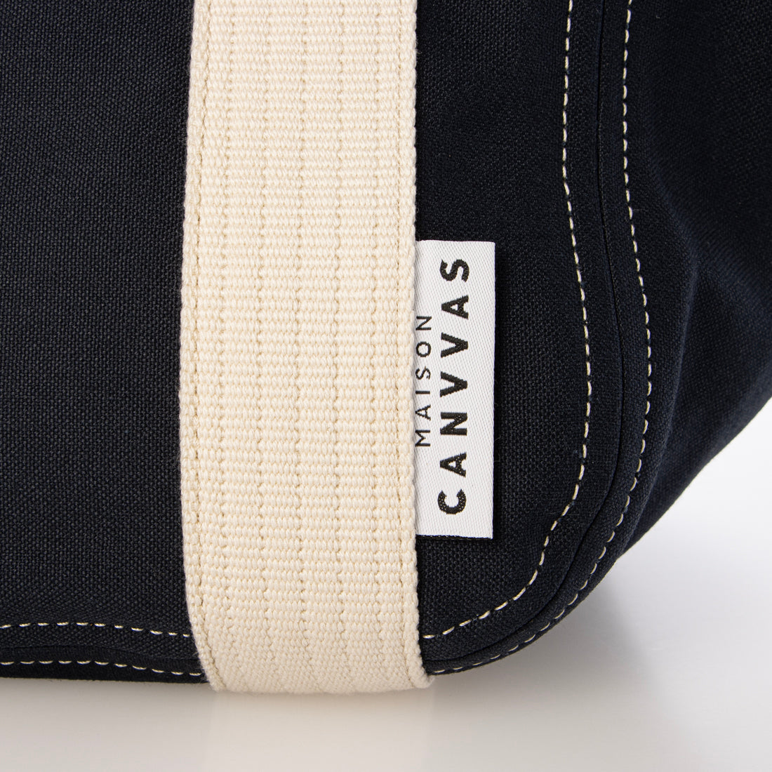メゾンキャンバス MAISON CANVVAS M1008 MAISON CANVVAS TOTE SS (ネイビー) ネイビー