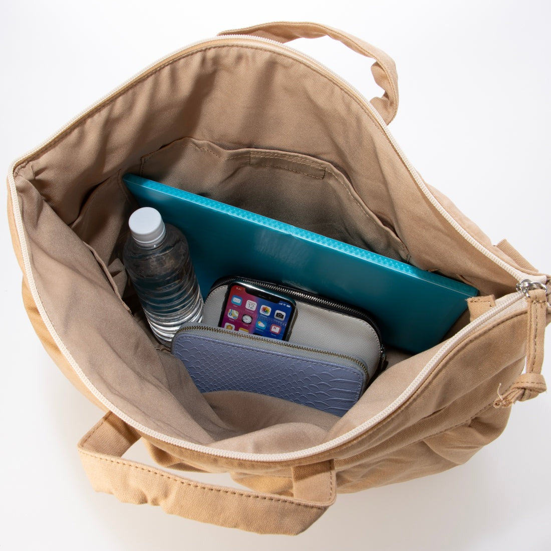 メゾンキャンバス MAISON CANVVAS M1150 HELMET TOTE (ベージュ) ベージュ