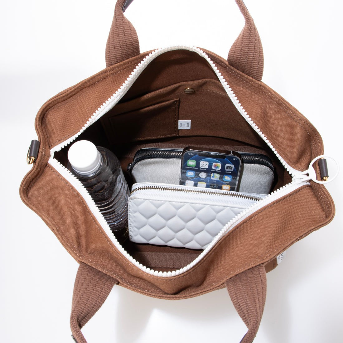 メゾンキャンバス MAISON CANVVAS M1076 MAISON TOTE&SHOULDER S (ブラウン) ブラウン