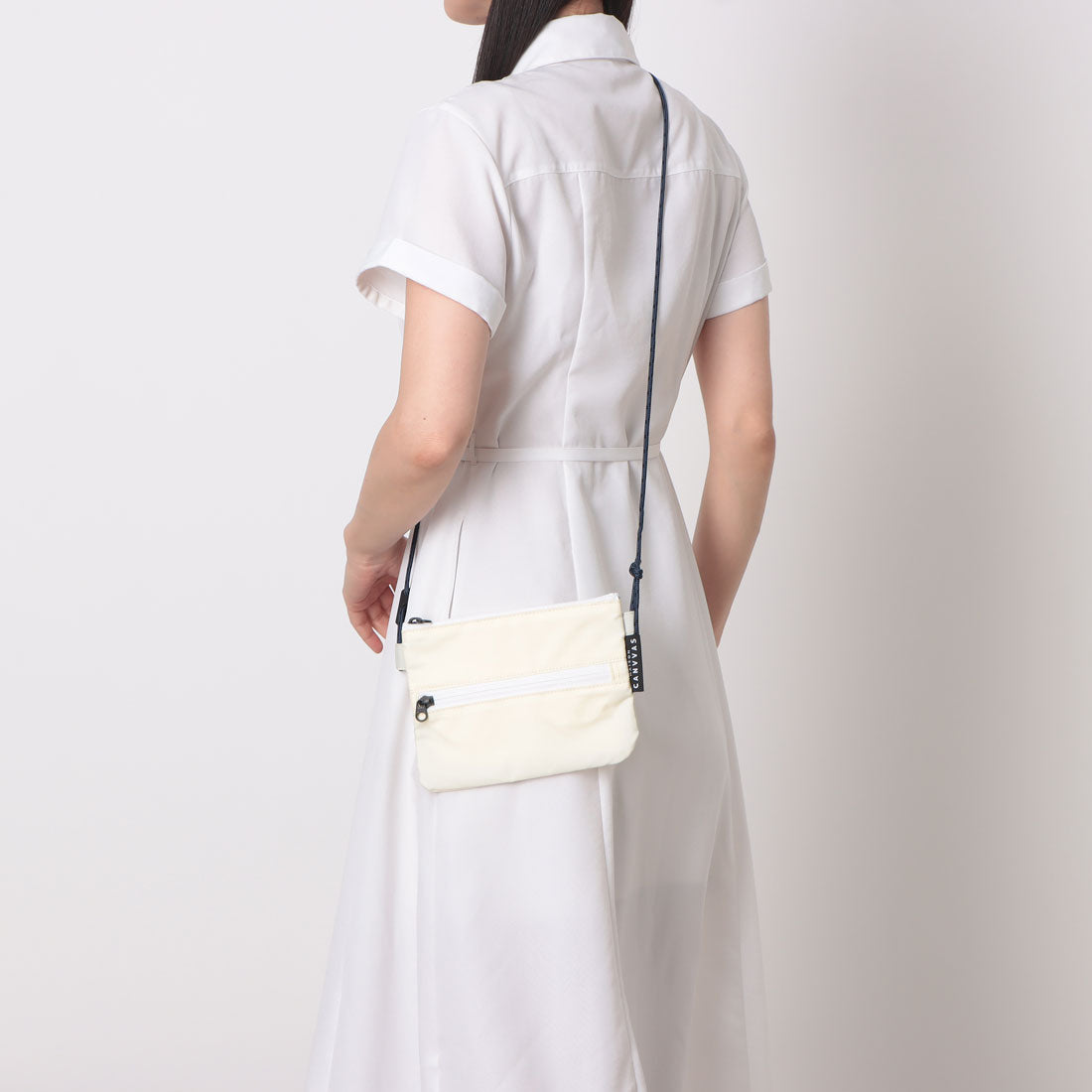 メゾンキャンバス MAISON CANVVAS M1039 TEFOX TRAVEL WALLET (ホワイト) ホワイト