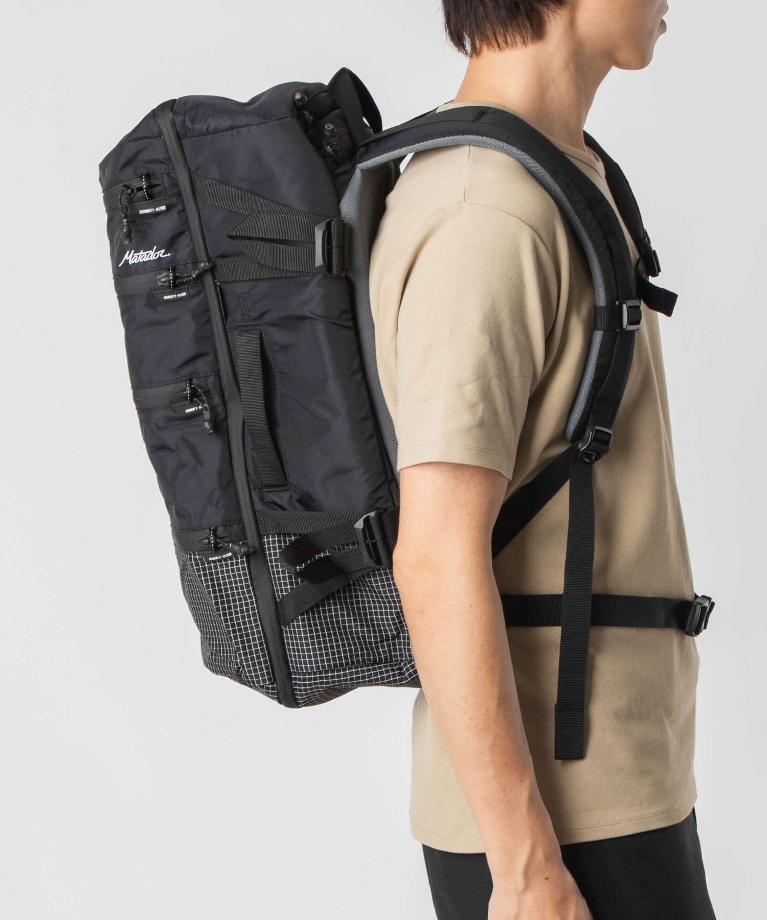 マタドール Matadour MATSEG28001BK バックパック SEG28 Backpack バッグ セグ28L トラベル リュックサック (ブラック) ブラック