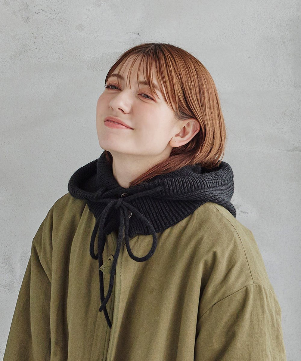 ミルサ milsa milsa ニット バラクラバ (WHITE (06)) WHITE (06)