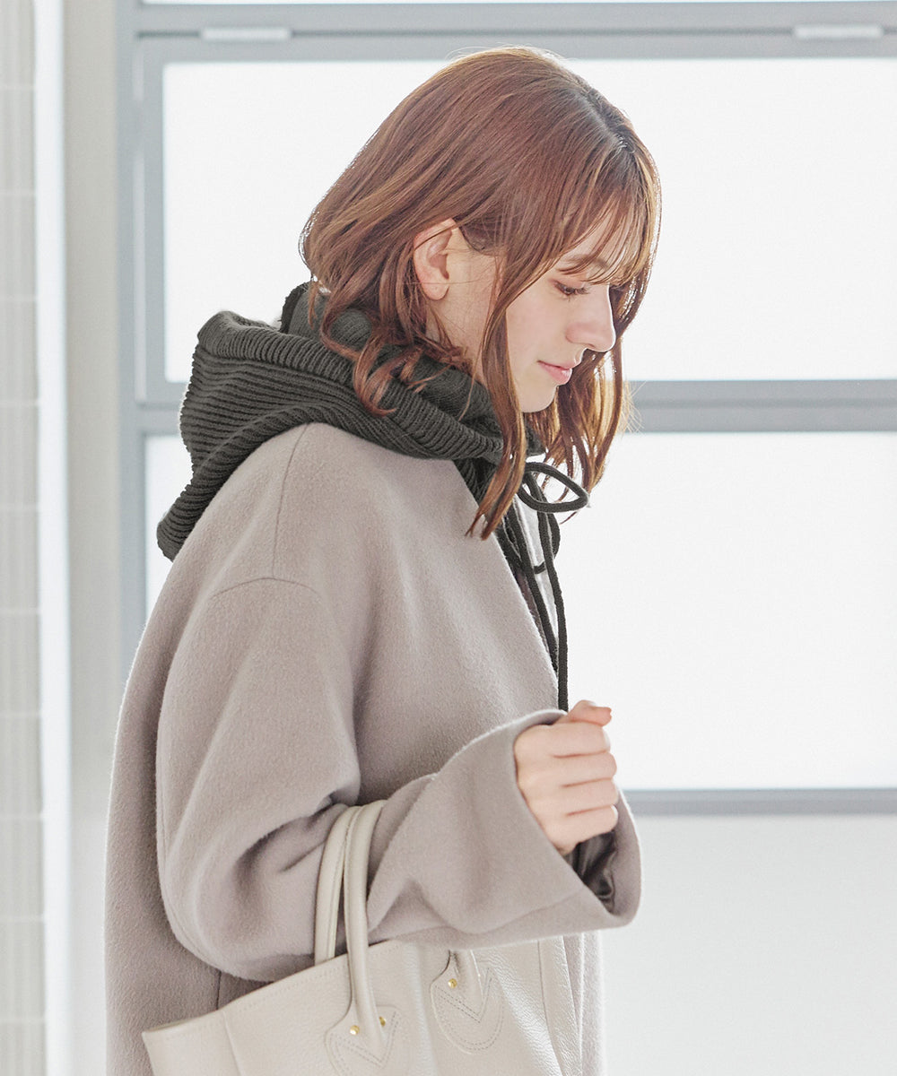 ミルサ milsa milsa ニット バラクラバ (WHITE (06)) WHITE (06)