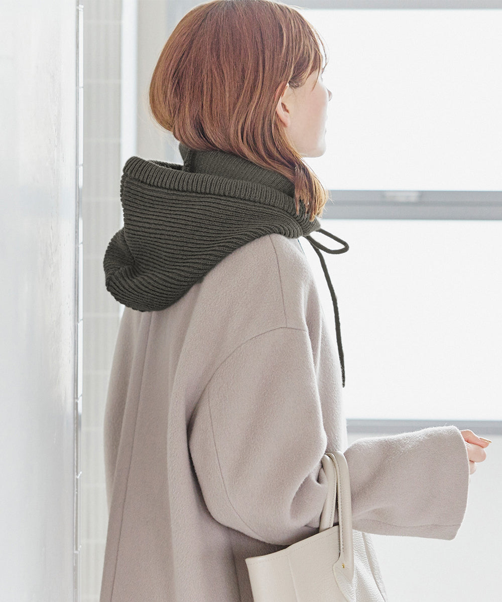 ミルサ milsa milsa ニット バラクラバ (WHITE (06)) WHITE (06)