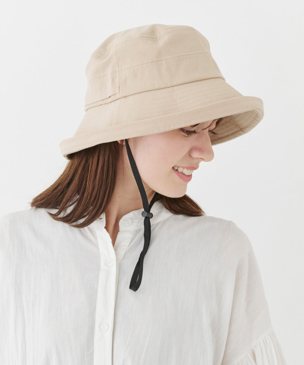 ミルサ milsa milsaレディース UVカットエッジアップセーラー (BEIGE (93)) BEIGE (93)