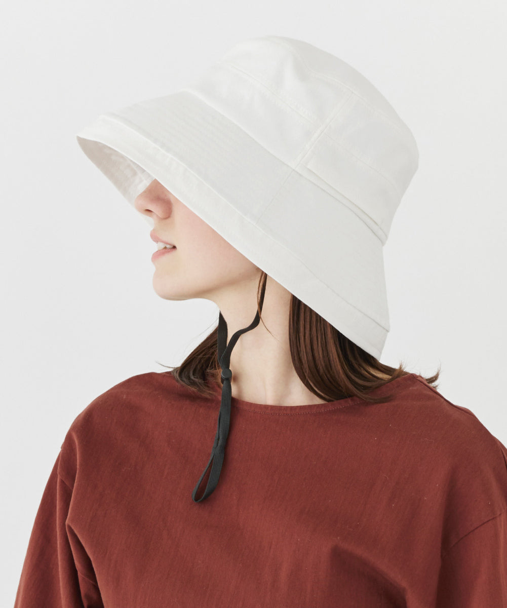 ミルサ milsa milsaレディース UVカットエッジアップセーラー (BEIGE (93)) BEIGE (93)