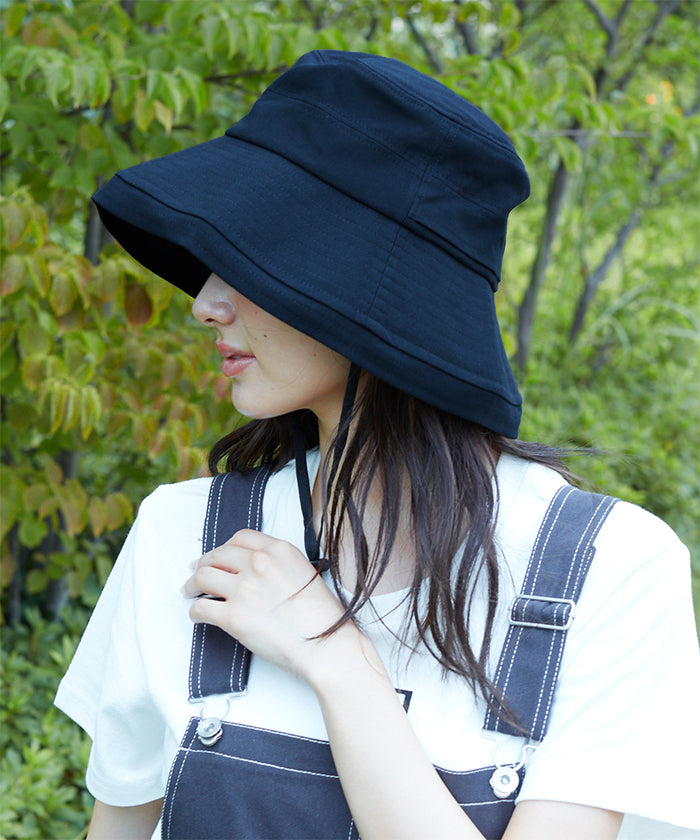 ミルサ milsa milsaレディース UVカットエッジアップセーラー (BEIGE (93)) BEIGE (93)