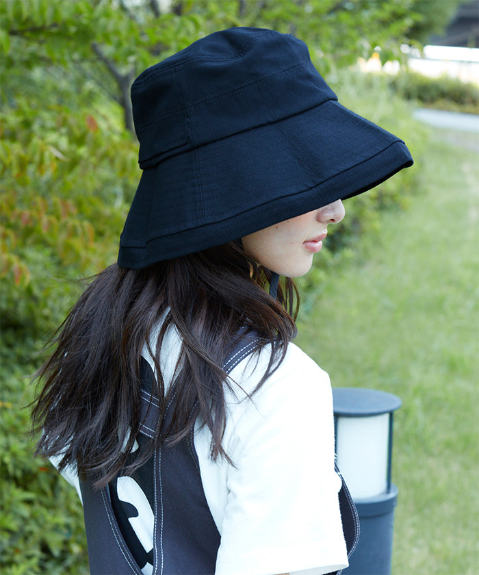 ミルサ milsa milsaレディース UVカットエッジアップセーラー (BEIGE (93)) BEIGE (93)