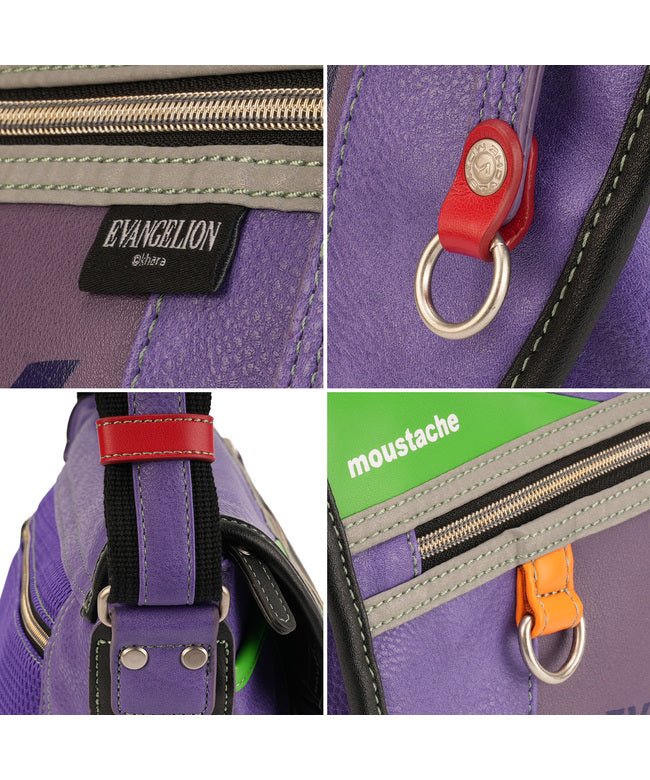 ムスタッシュ MOUSTACHE 新商品/ハーヴェスト/ムスタッシュ/エヴァンゲリオン【LTD】/メッセンジャーバッグ/インナーポーチ/EVANGELION【jqe-4040】 (マスタード) マスタード