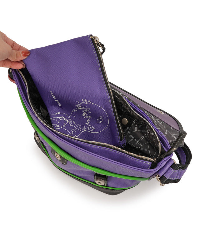 ムスタッシュ MOUSTACHE 新商品/ハーヴェスト/ムスタッシュ/エヴァンゲリオン【LTD】/メッセンジャーバッグ/インナーポーチ/EVANGELION【jqe-4040】 (マスタード) マスタード