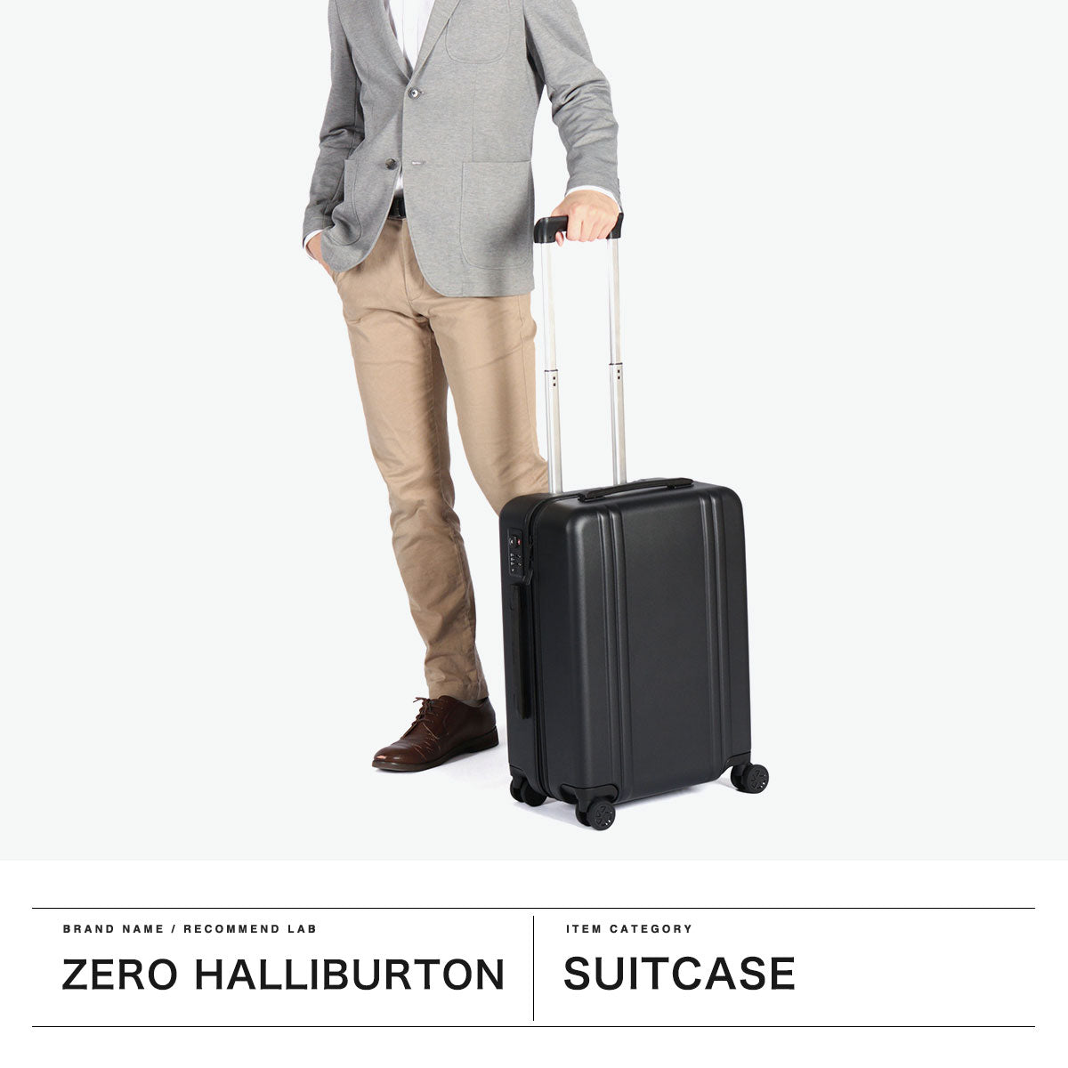 ゼロハリバートン ZERO HALLIBURTON 正規品10年保証 スーツケース Sサイズ 軽量 軽い S 双輪 静音 旅行 出張 ビジネス Classic Lightweight 4 Continental Carry-On 37L 81363(クリーム) クリーム