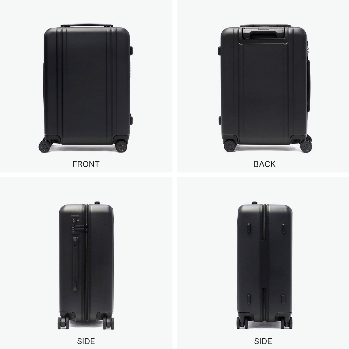 ゼロハリバートン ZERO HALLIBURTON 正規品10年保証 スーツケース Sサイズ 軽量 軽い S 双輪 静音 旅行 出張 ビジネス Classic Lightweight 4 Continental Carry-On 37L 81363(クリーム) クリーム