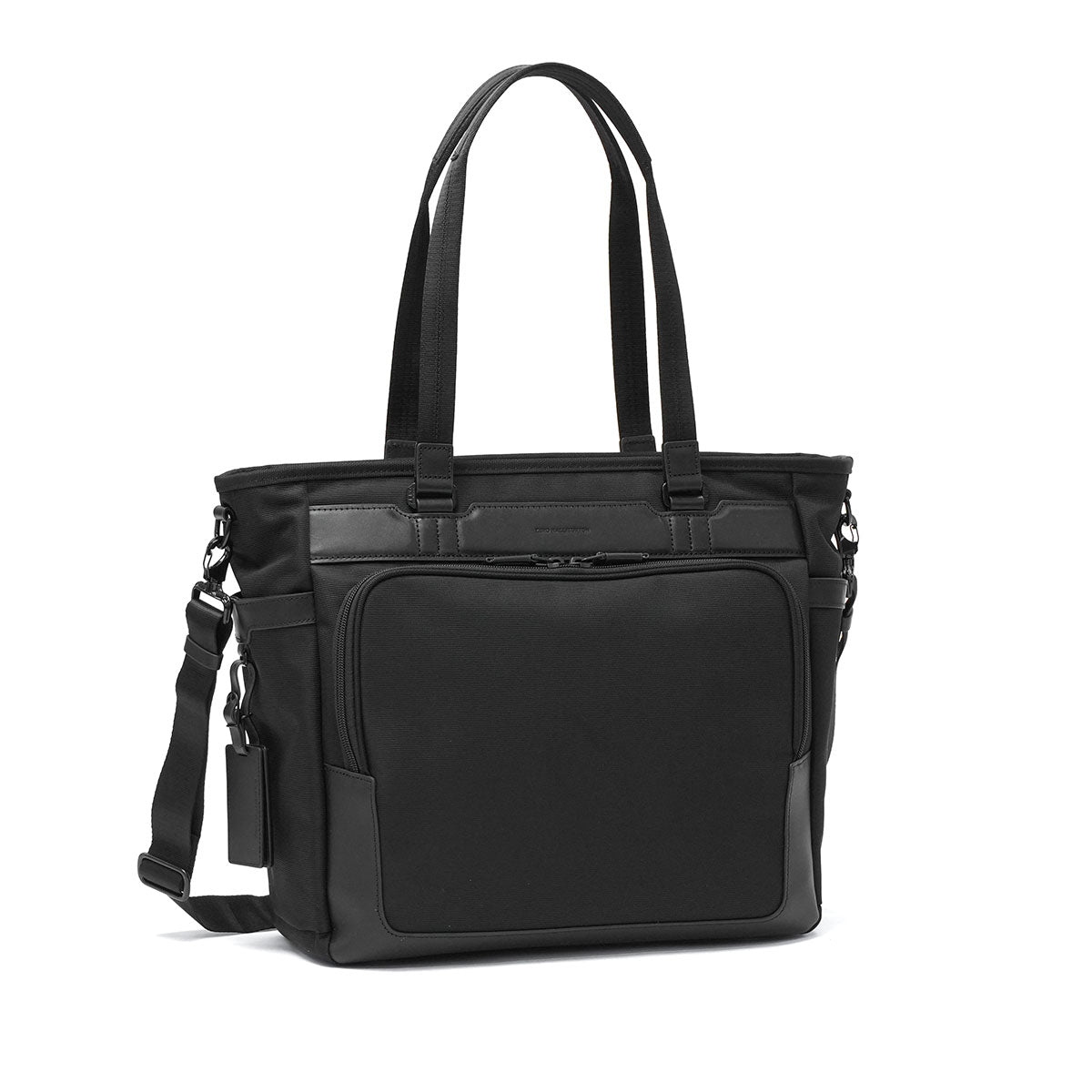 ゼロハリバートン ZERO HALLIBURTON 正規品5年保証 トートバッグ メンズ 出張 PC 14inch キャリーオン 大きい ブランド ビジネストート ショルダー 通勤 A4 B4 18L 2WAY ZEST3 Tote Bag 81737 (ブラック) ブラック