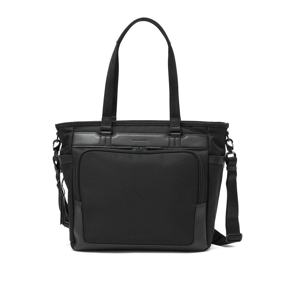 ゼロハリバートン ZERO HALLIBURTON 正規品5年保証 トートバッグ メンズ 出張 PC 14inch キャリーオン 大きい ブランド ビジネストート ショルダー 通勤 A4 B4 18L 2WAY ZEST3 Tote Bag 81737 (ブラック) ブラック