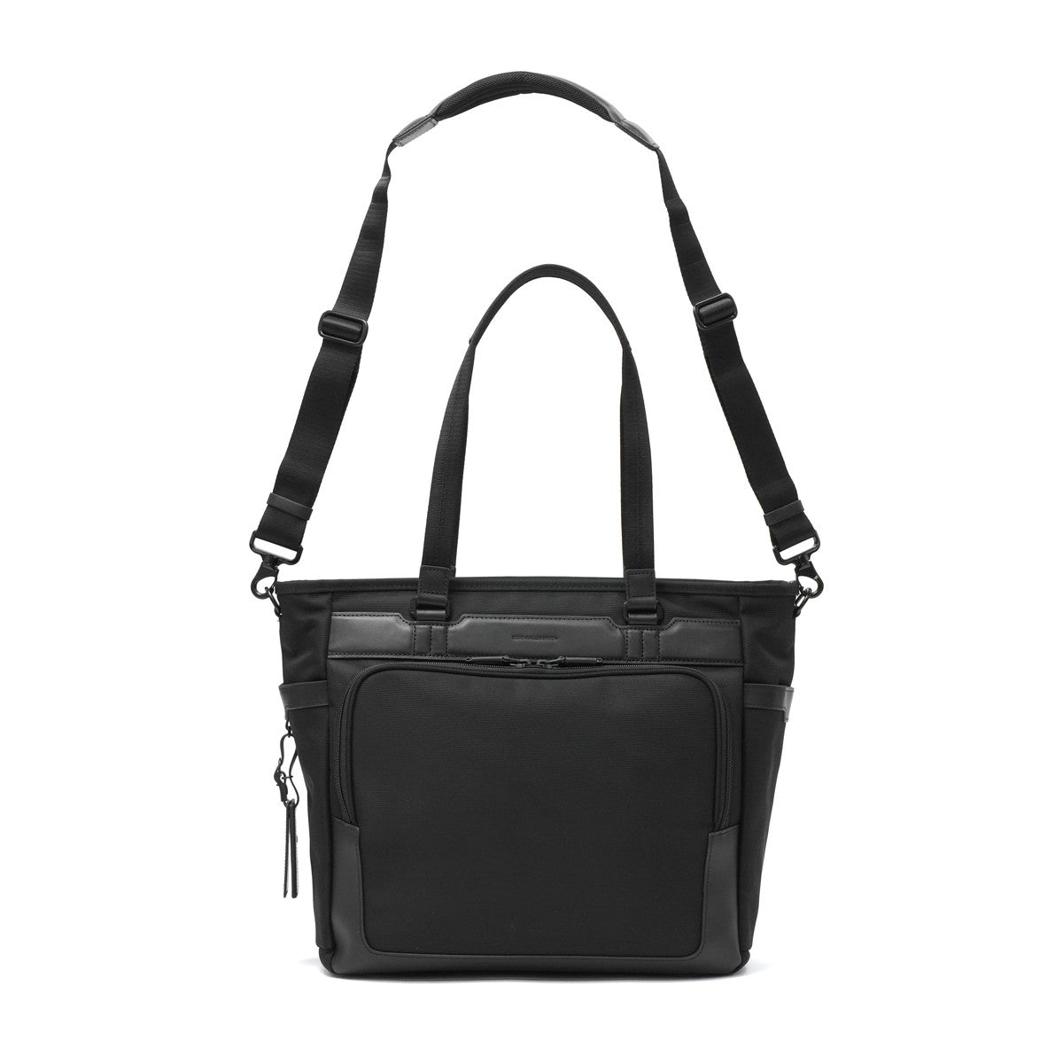 ゼロハリバートン ZERO HALLIBURTON 正規品5年保証 トートバッグ メンズ 出張 PC 14inch キャリーオン 大きい ブランド ビジネストート ショルダー 通勤 A4 B4 18L 2WAY ZEST3 Tote Bag 81737 (ブラック) ブラック