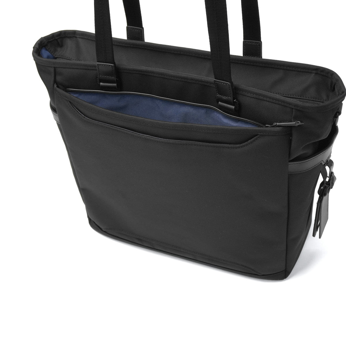 ゼロハリバートン ZERO HALLIBURTON 正規品5年保証 トートバッグ メンズ 出張 PC 14inch キャリーオン 大きい ブランド ビジネストート ショルダー 通勤 A4 B4 18L 2WAY ZEST3 Tote Bag 81737 (ブラック) ブラック