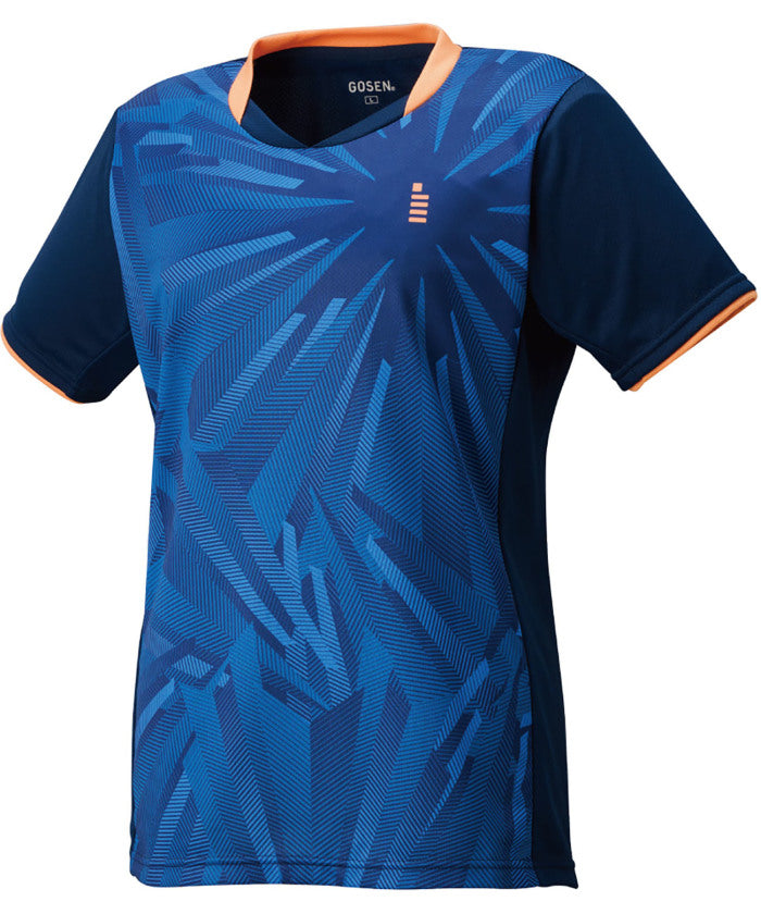 ゴーセン GOSEN ゴーセン GOSEN テニス レディース ゲームシャツ T2553 (30 ホワイト) 30 ホワイト