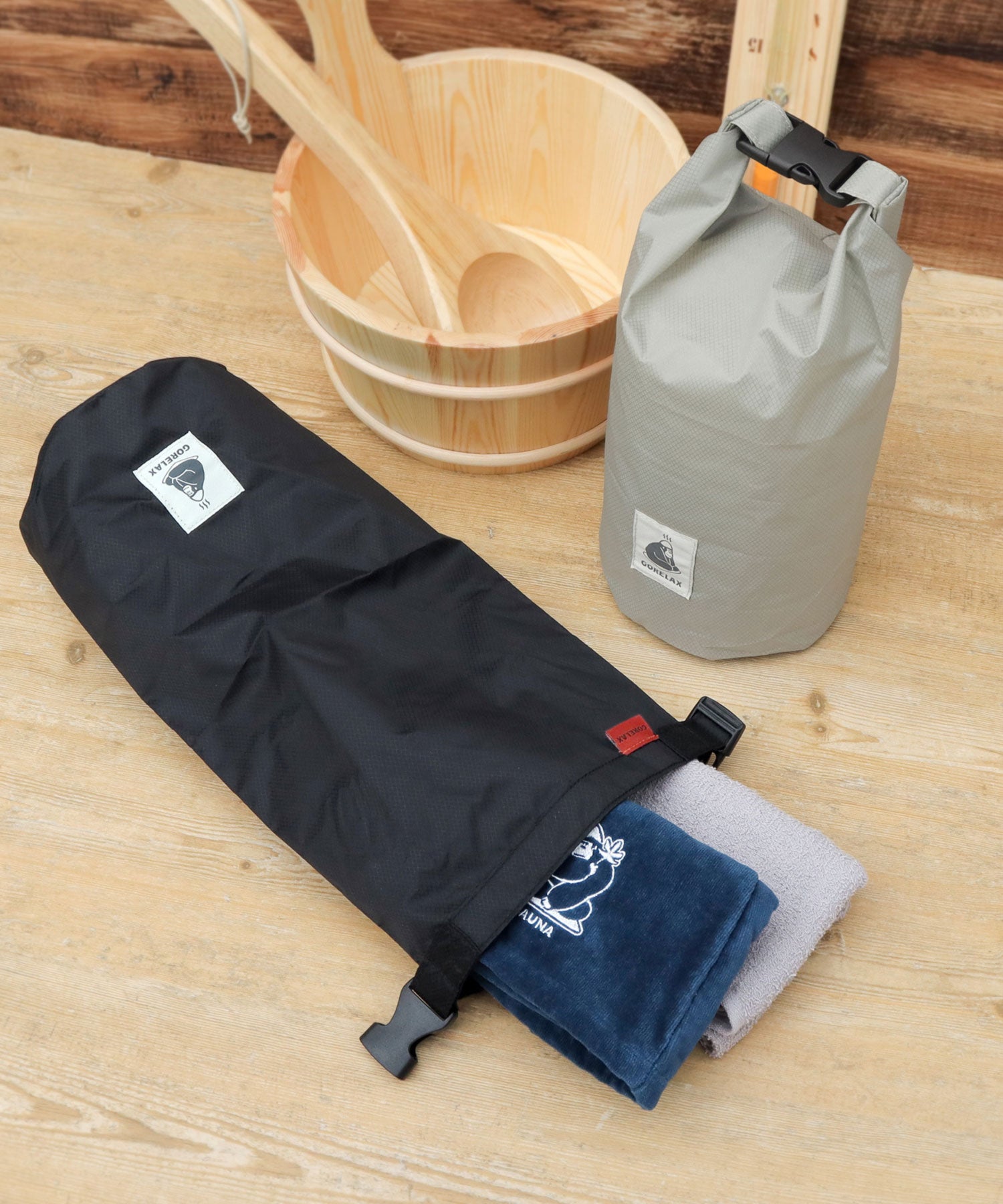 Gorilax Gorilax Sauna Bag Water-Repellent Sauna Goods Bag Spa Bag Hot Spring Bag