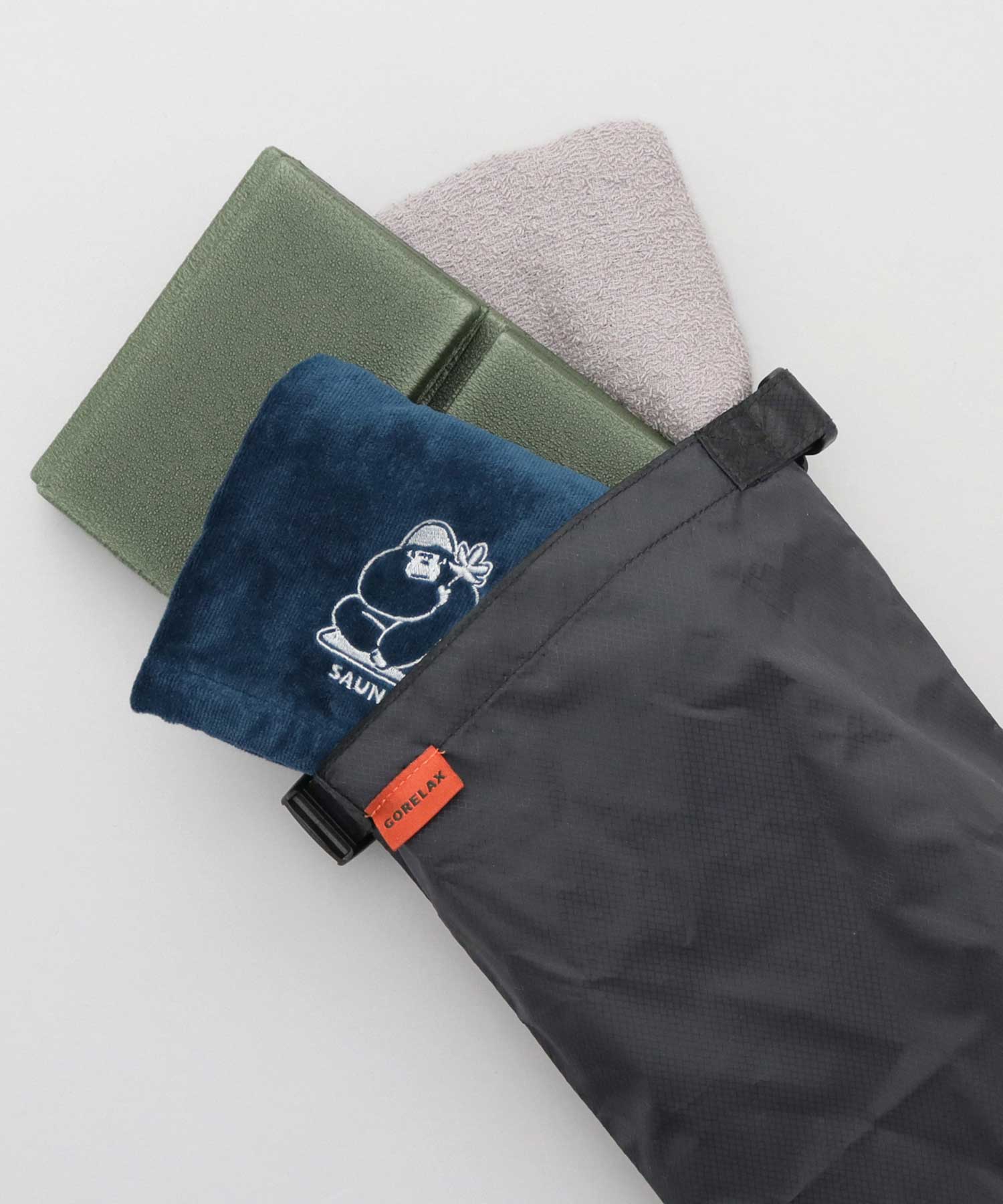 Gorilax Gorilax Sauna Bag Water-Repellent Sauna Goods Bag Spa Bag Hot Spring Bag