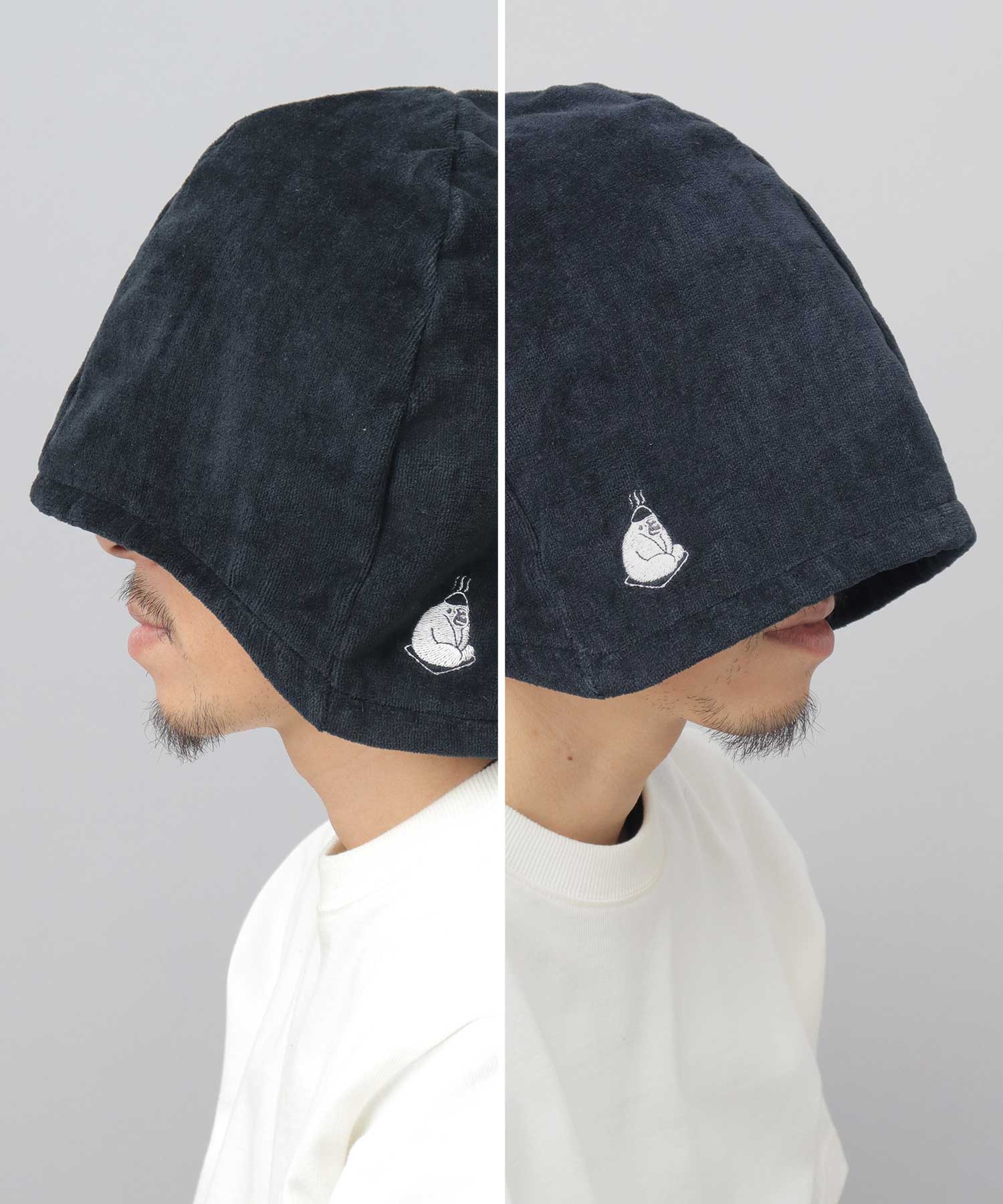 ゴリラックス ごリラックス 日本製 今治タオル 瞑想サウナハット 入浴 温泉 サウナ 帽子