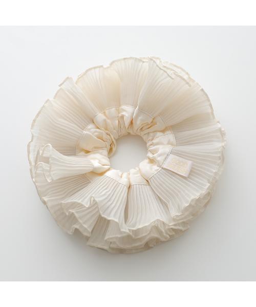 GOOD SQUISH シュシュ B-E-A-UTIFUL COLLECTION フリル (ブラック) ブラック