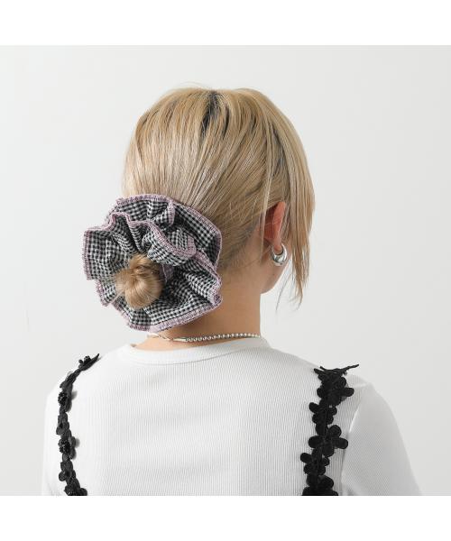 GOOD SQUISH シュシュ BABY WILDER COLLECTION チェック (ブルー×ライトブルー) ブルー×ライトブルー