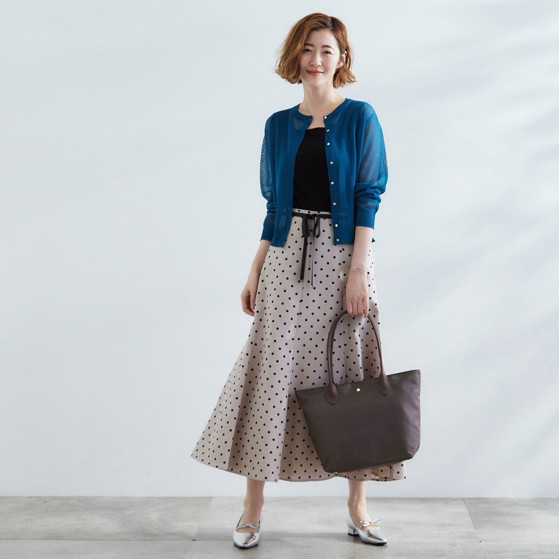 グローブ grove 【撥水・軽量】シンプルキャリーオントート (チャコールグレー(013)) チャコールグレー(013)