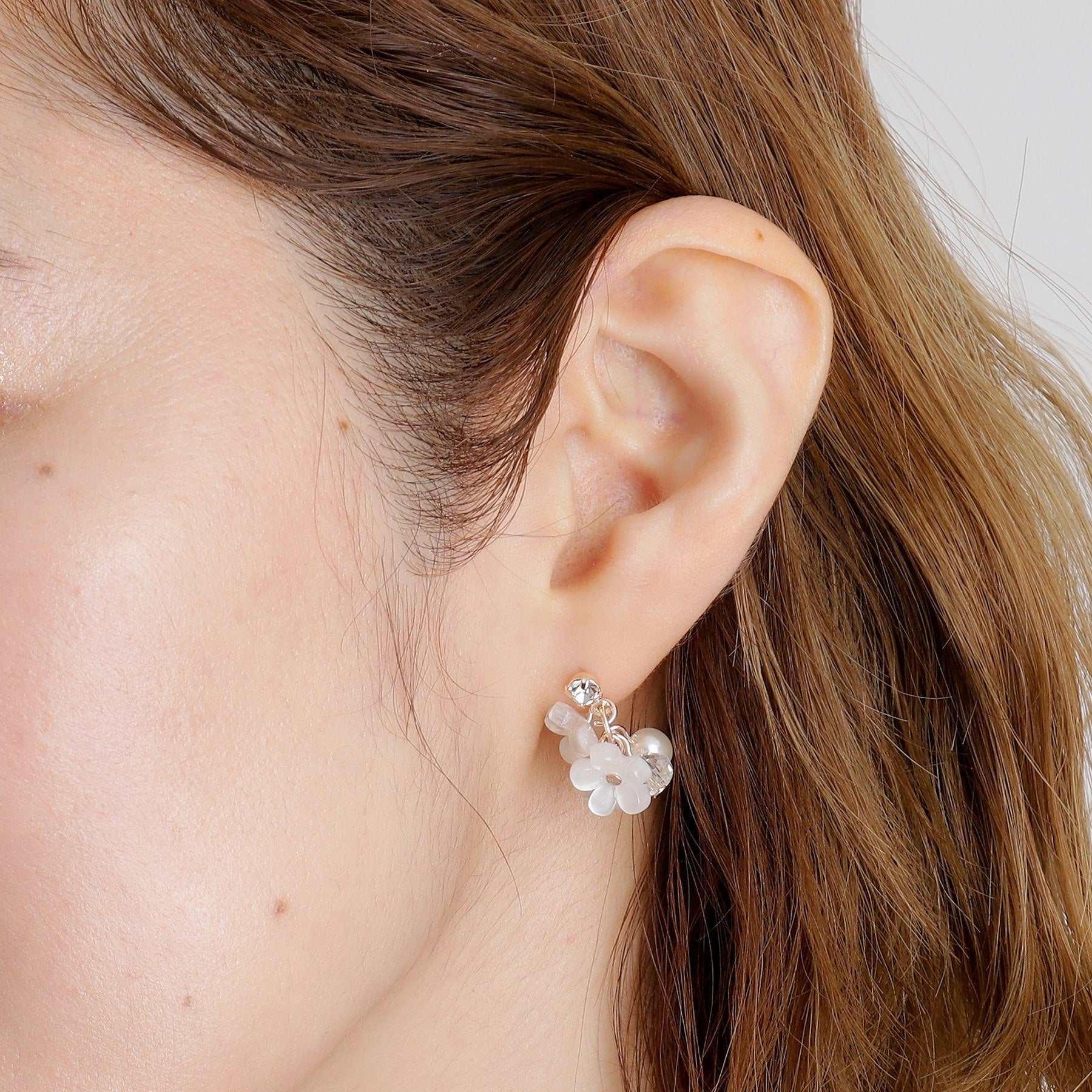 グローブ grove さくらモチーフフックピアス (ピンク(071)) ピンク(071)