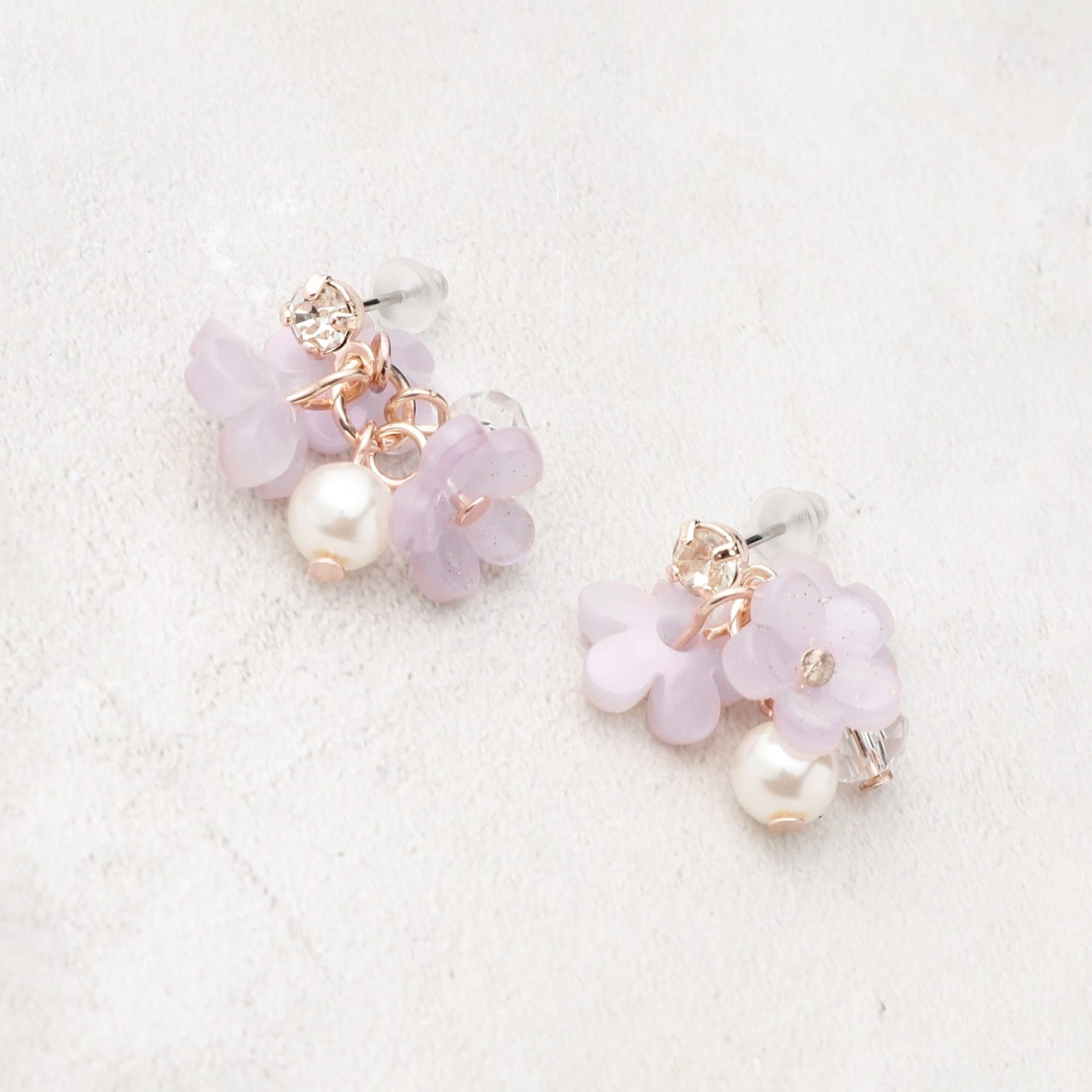 グローブ grove さくらモチーフフックピアス (ピンク(071)) ピンク(071)