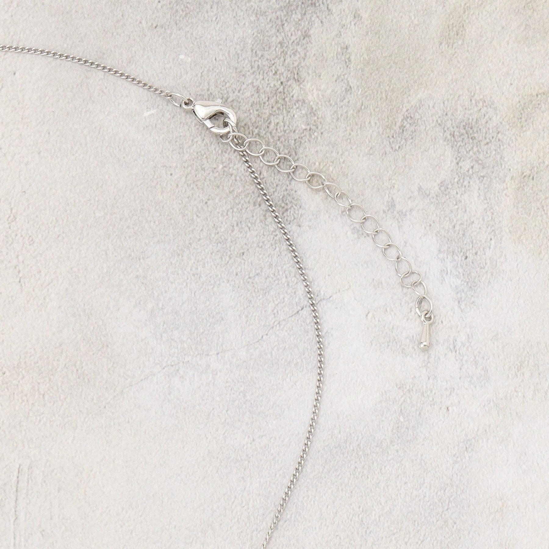 グローブ grove メタルオーバルパール調ロングネックレス (シルバー(006)) シルバー(006)