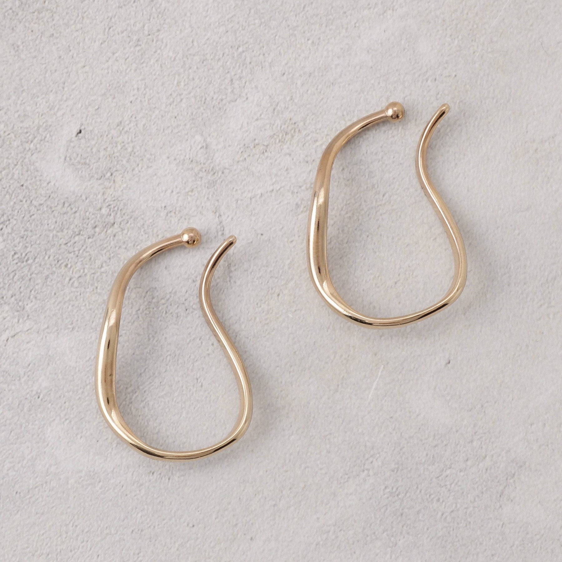 グローブ grove オーバルメタルイヤーカフ (ゴールド(007)) ゴールド(007)