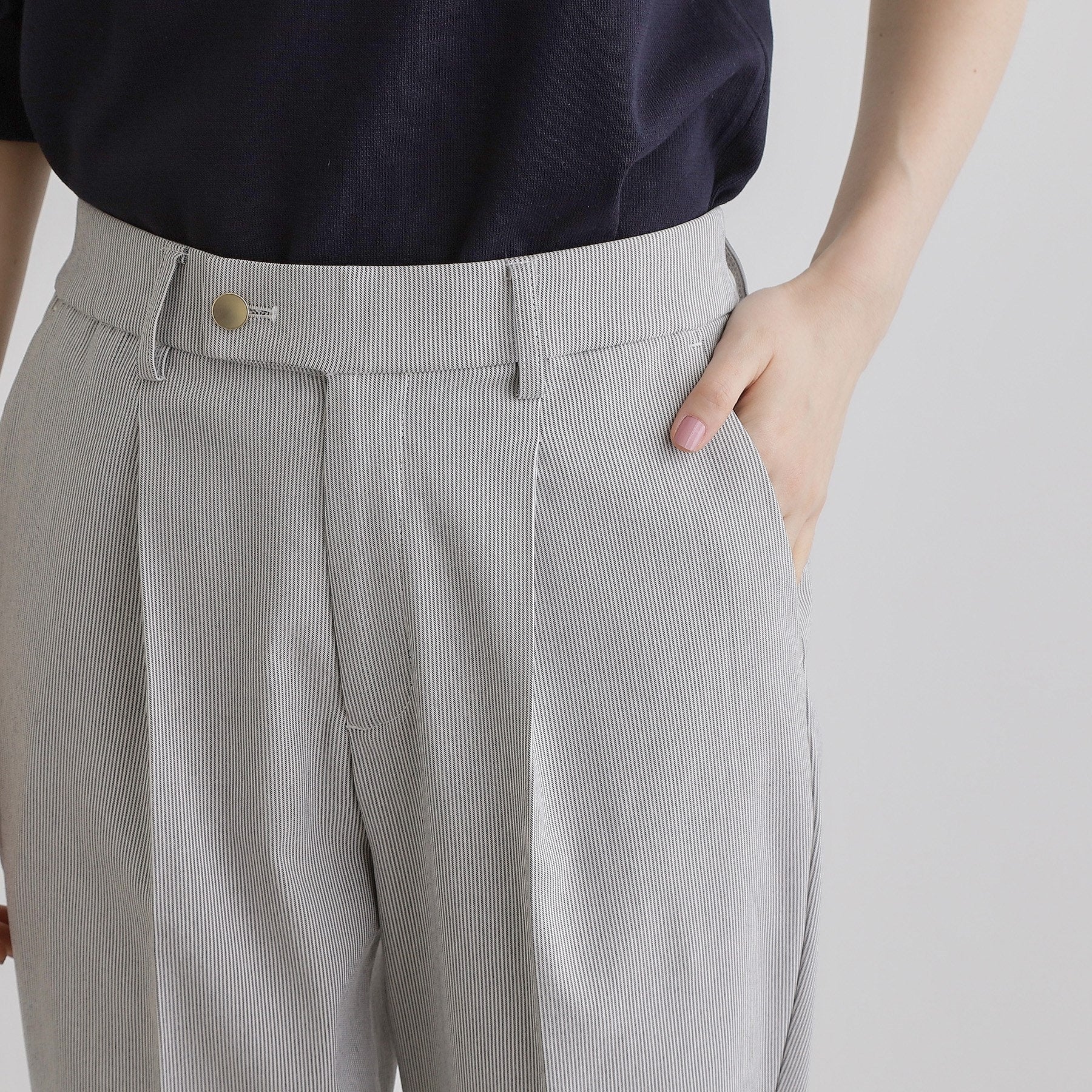 グローブ grove 【接触冷感】ハイパーストレッチテーパード (ブルー(093)) ブルー(093)