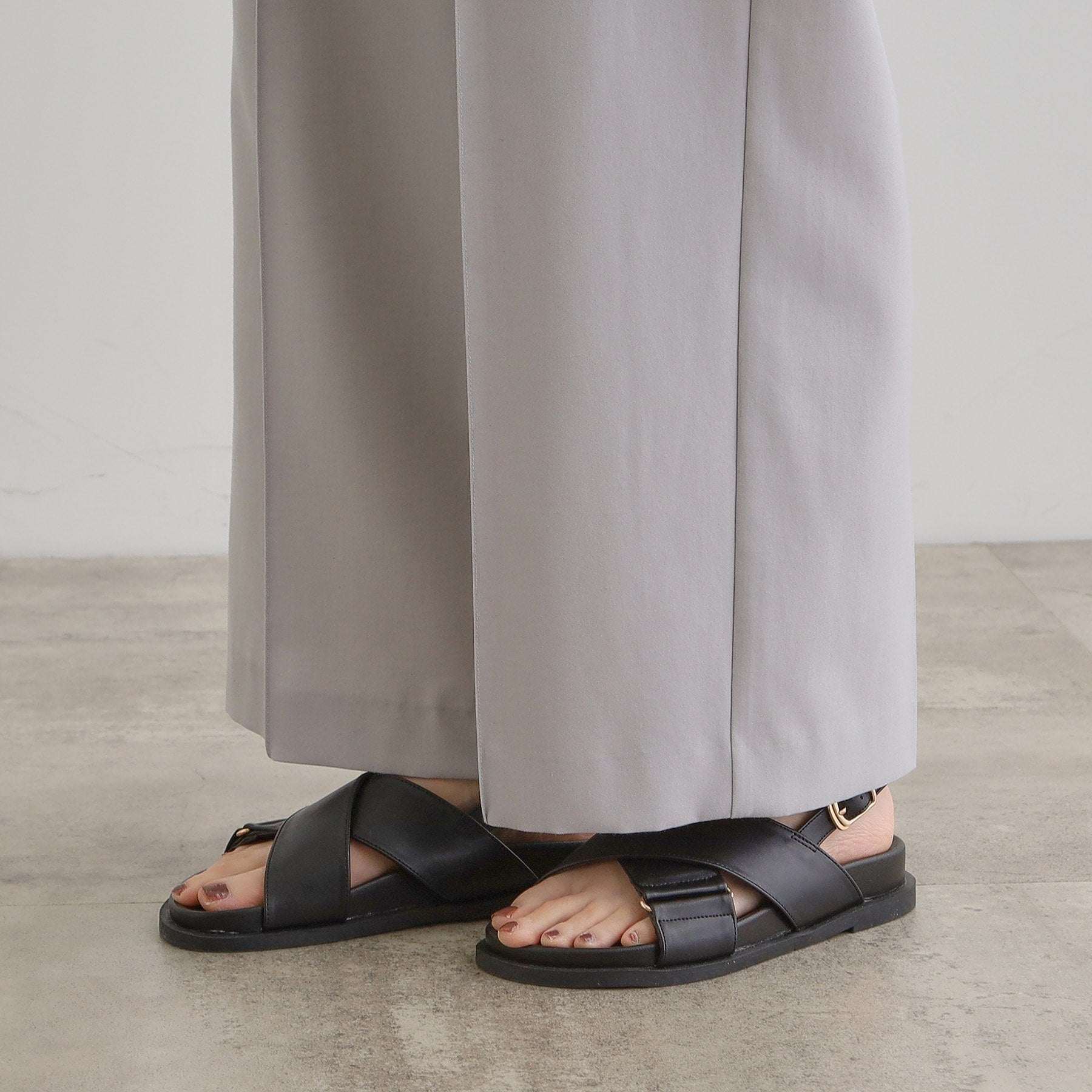 グローブ grove ピンタックマリンパンツ (チャコールグレー(014)) チャコールグレー(014)