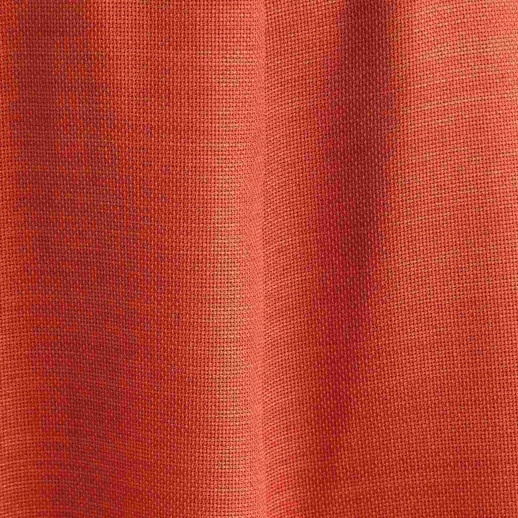 グローブ grove 麻調メッシュフレアスカート (オレンジ(066)) オレンジ(066)