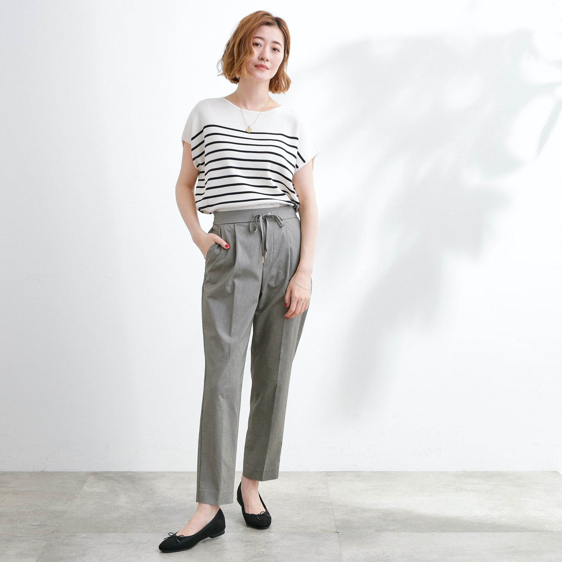 グローブ grove ハイパーストレッチジョガーパンツ (ブラック(019)) ブラック(019)