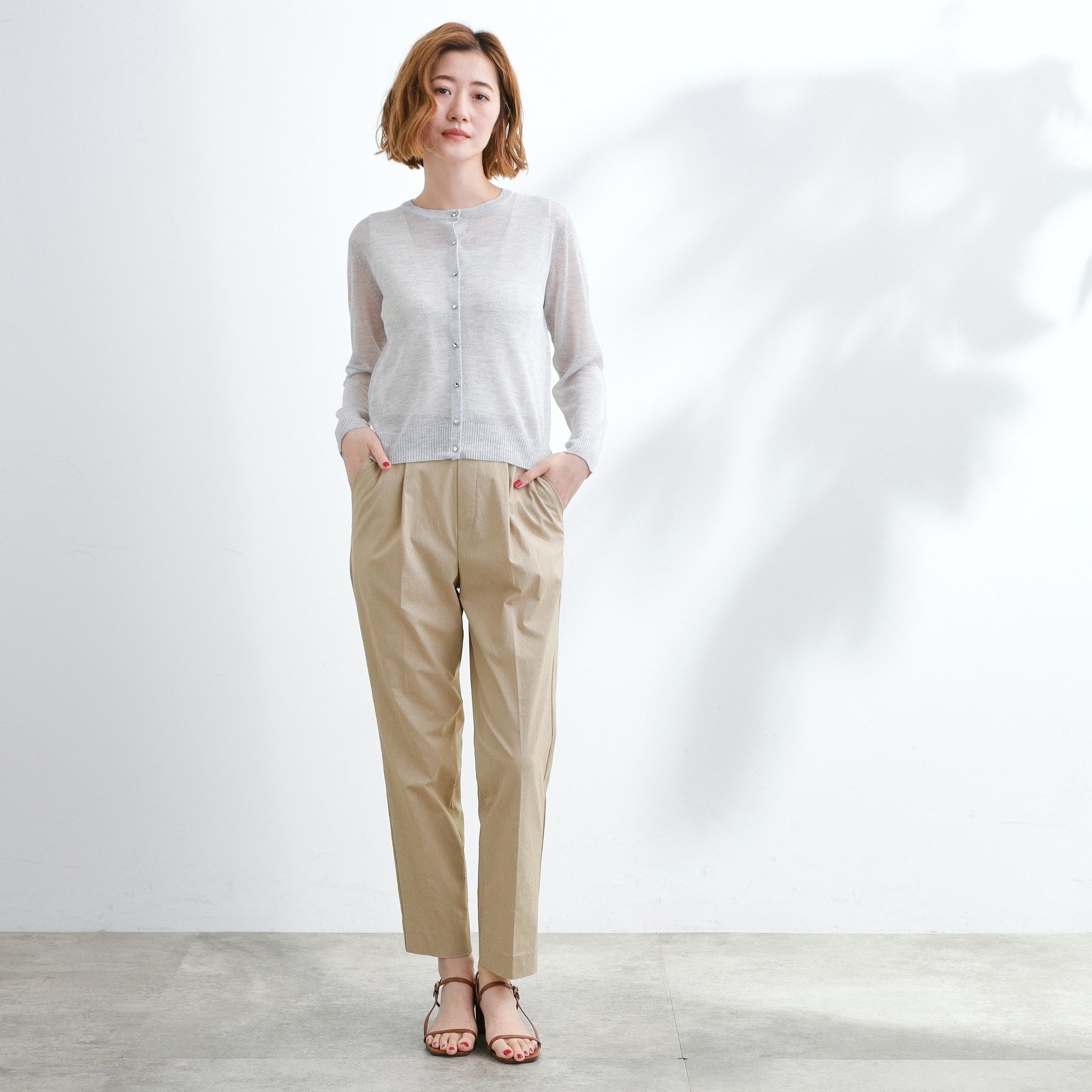 グローブ grove ハイパーストレッチジョガーパンツ (ブラック(019)) ブラック(019)