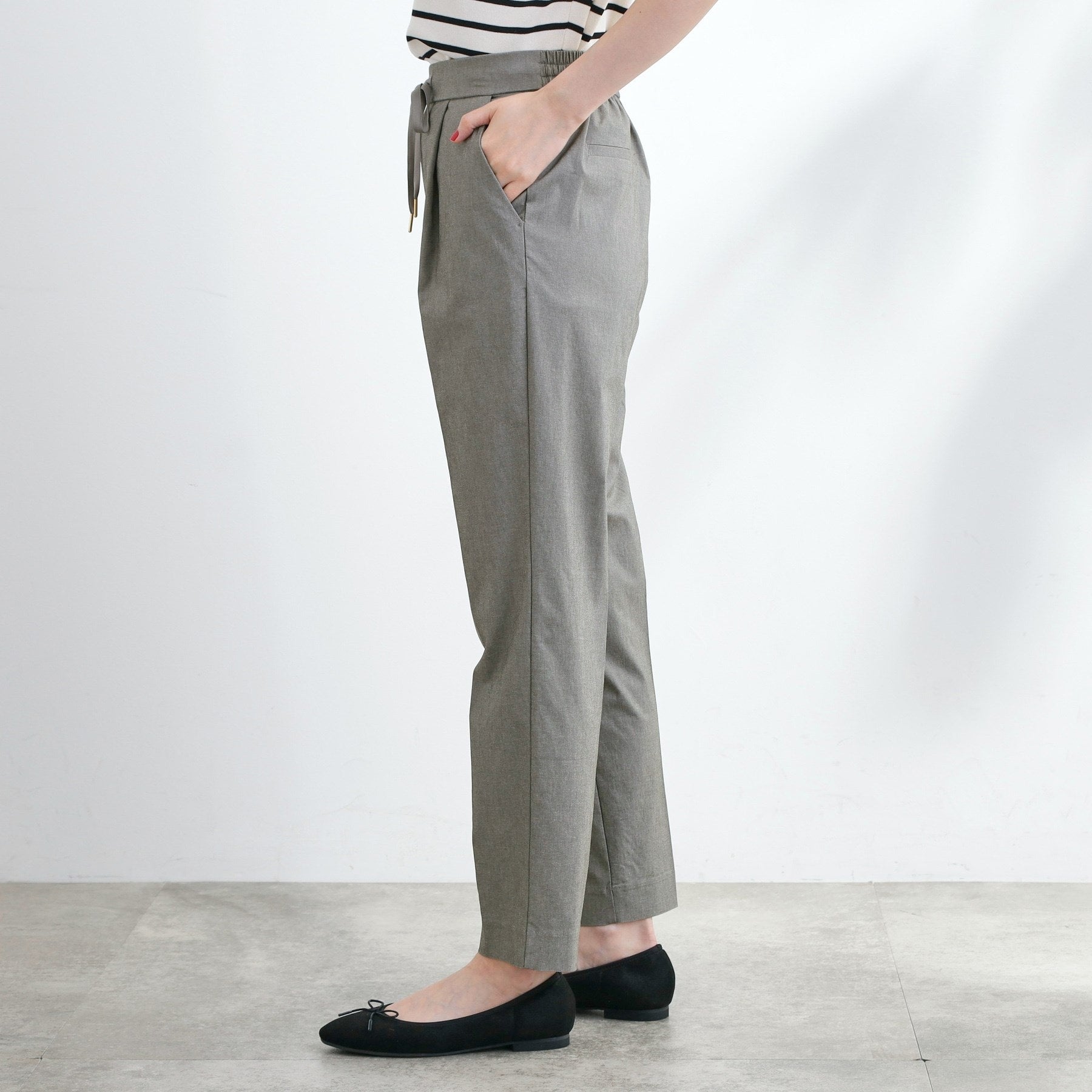 グローブ grove ハイパーストレッチジョガーパンツ (ブラック(019)) ブラック(019)