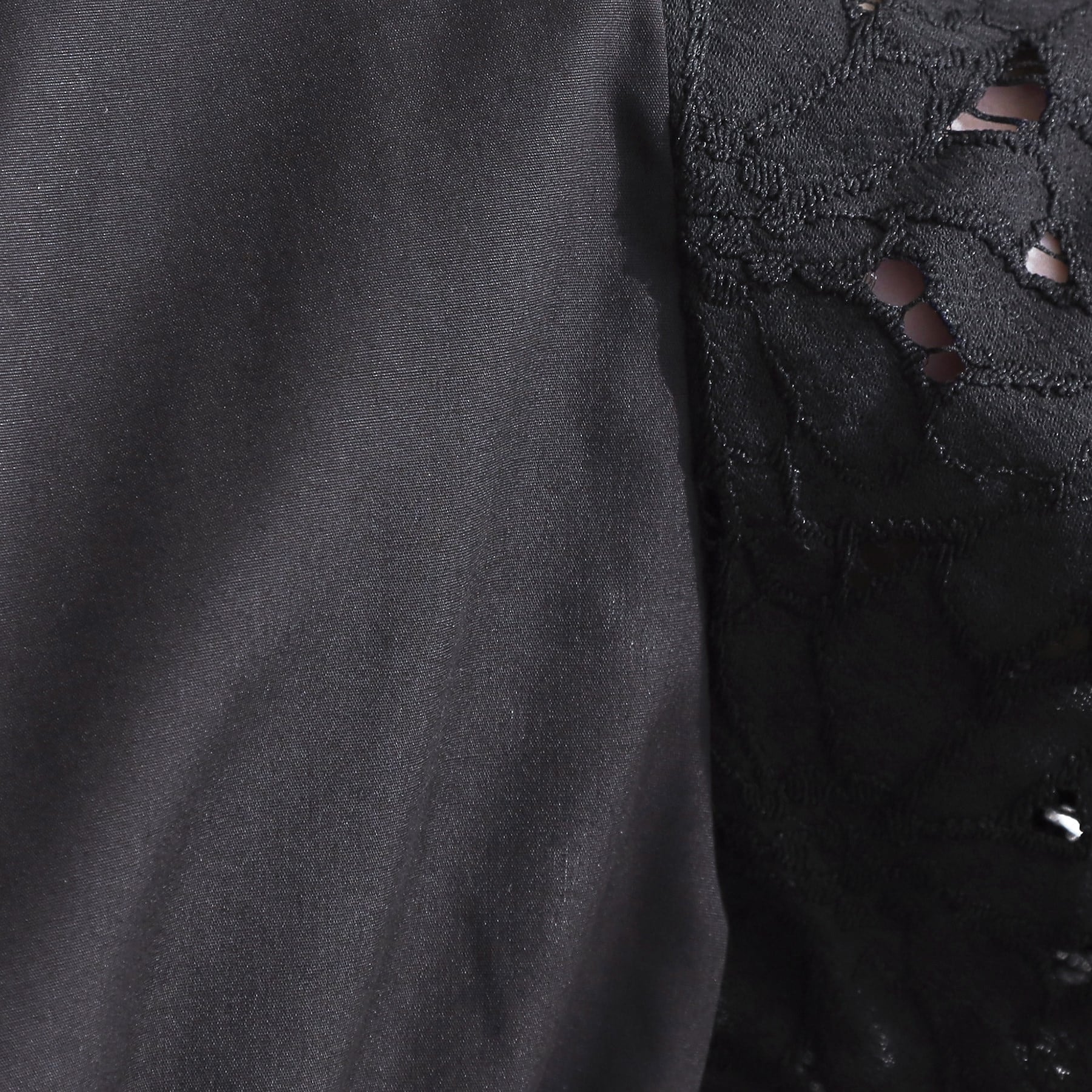 グローブ grove エシカル袖刺繍ブラウス (アイボリー(004)) アイボリー(004)