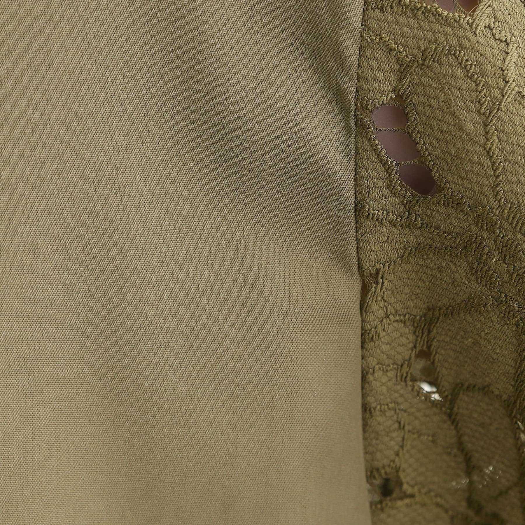 グローブ grove エシカル袖刺繍ブラウス (アイボリー(004)) アイボリー(004)