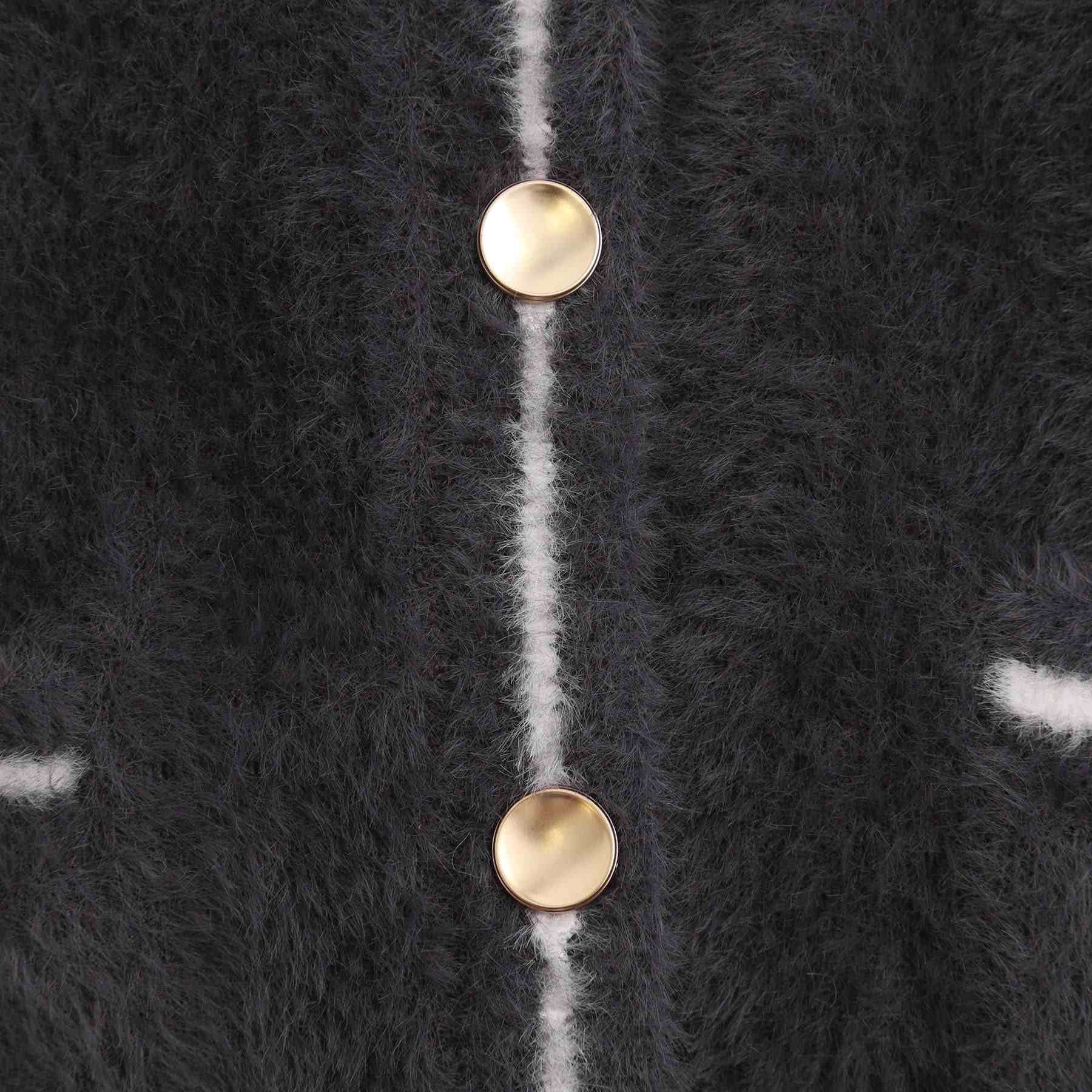 グローブ grove 軽やかフェザーで魅せる、クラシカルな主役カーディガン (グレージュ(050)) グレージュ(050)