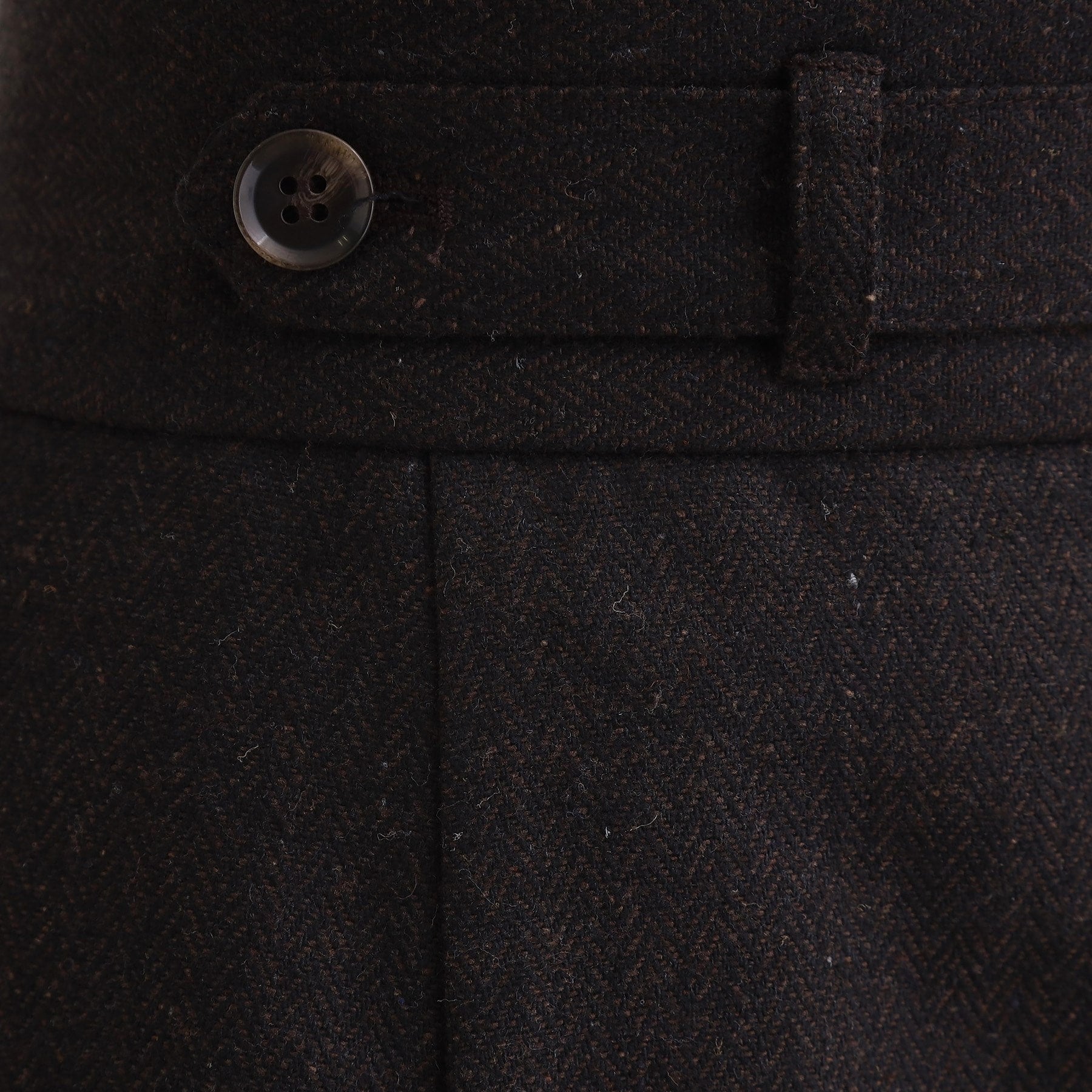 グローブ grove へリンボンツイードフレアマキシスカート (ブラウン(044)) ブラウン(044)