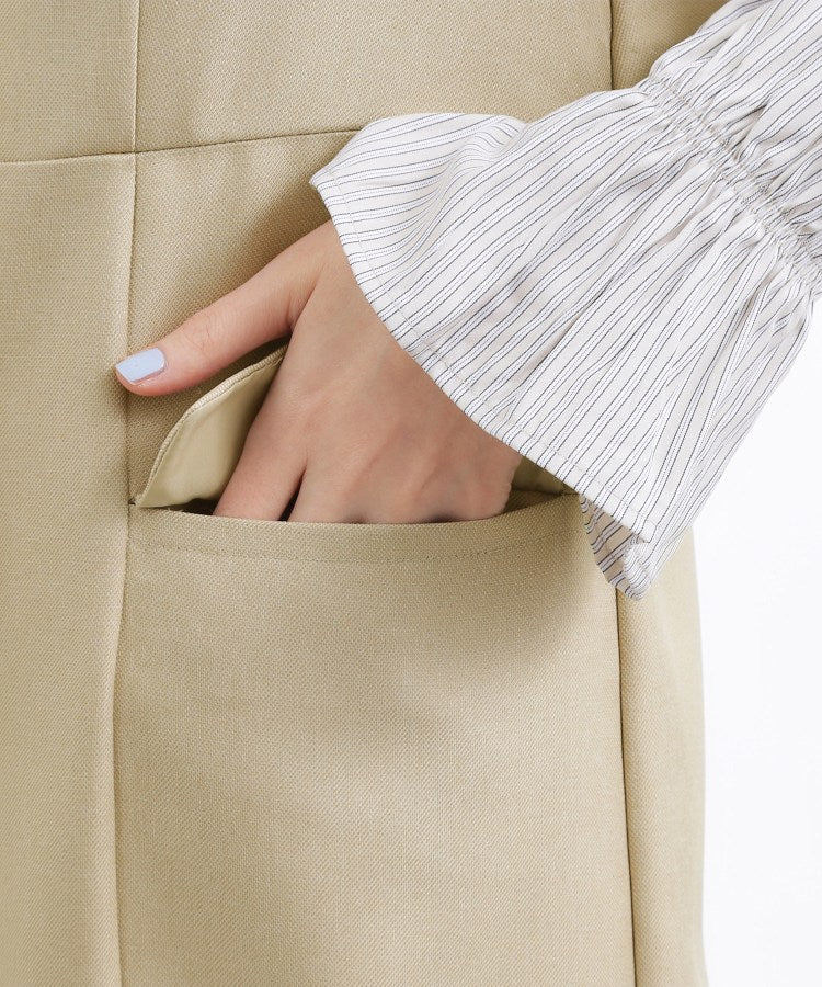 グローブ grove トレンチライクジャンドレ (ベージュ(052)) ベージュ(052)